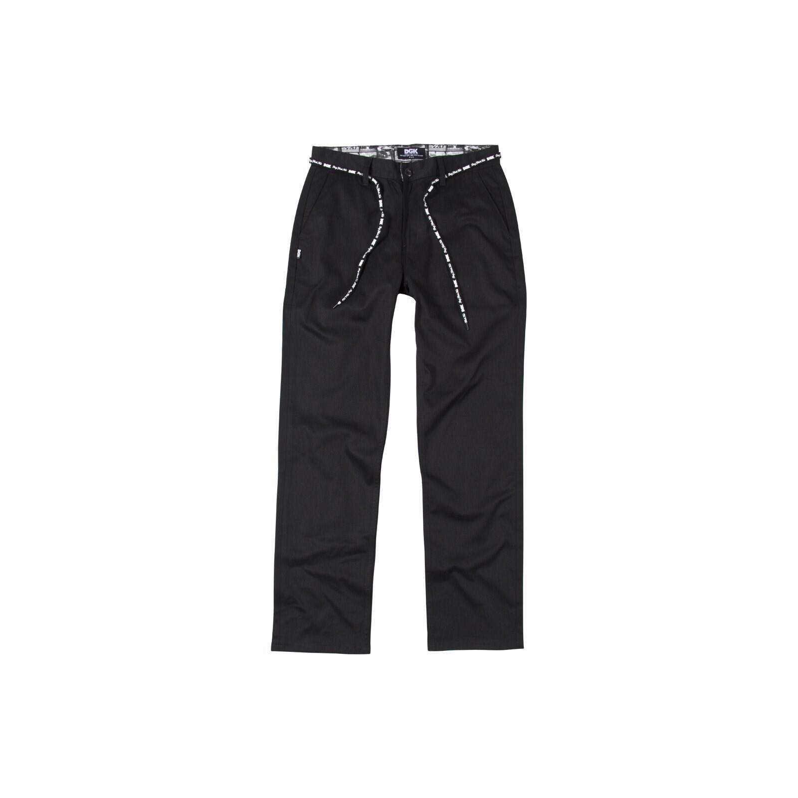 kalhoty DGK - Street Chino Pants Black (BLACK) velikost: 30