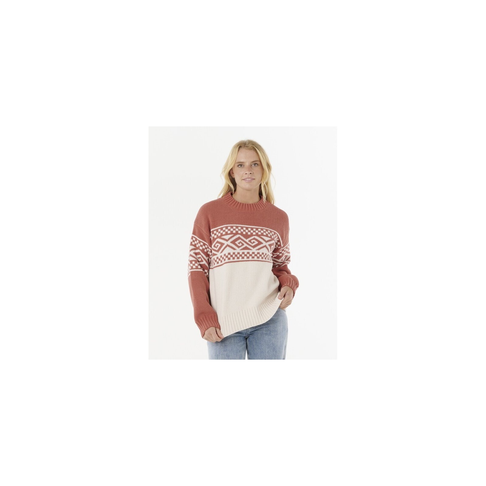 svetr RIP CURL - Cosmic Kiss Sweater Brick (41) velikost: L