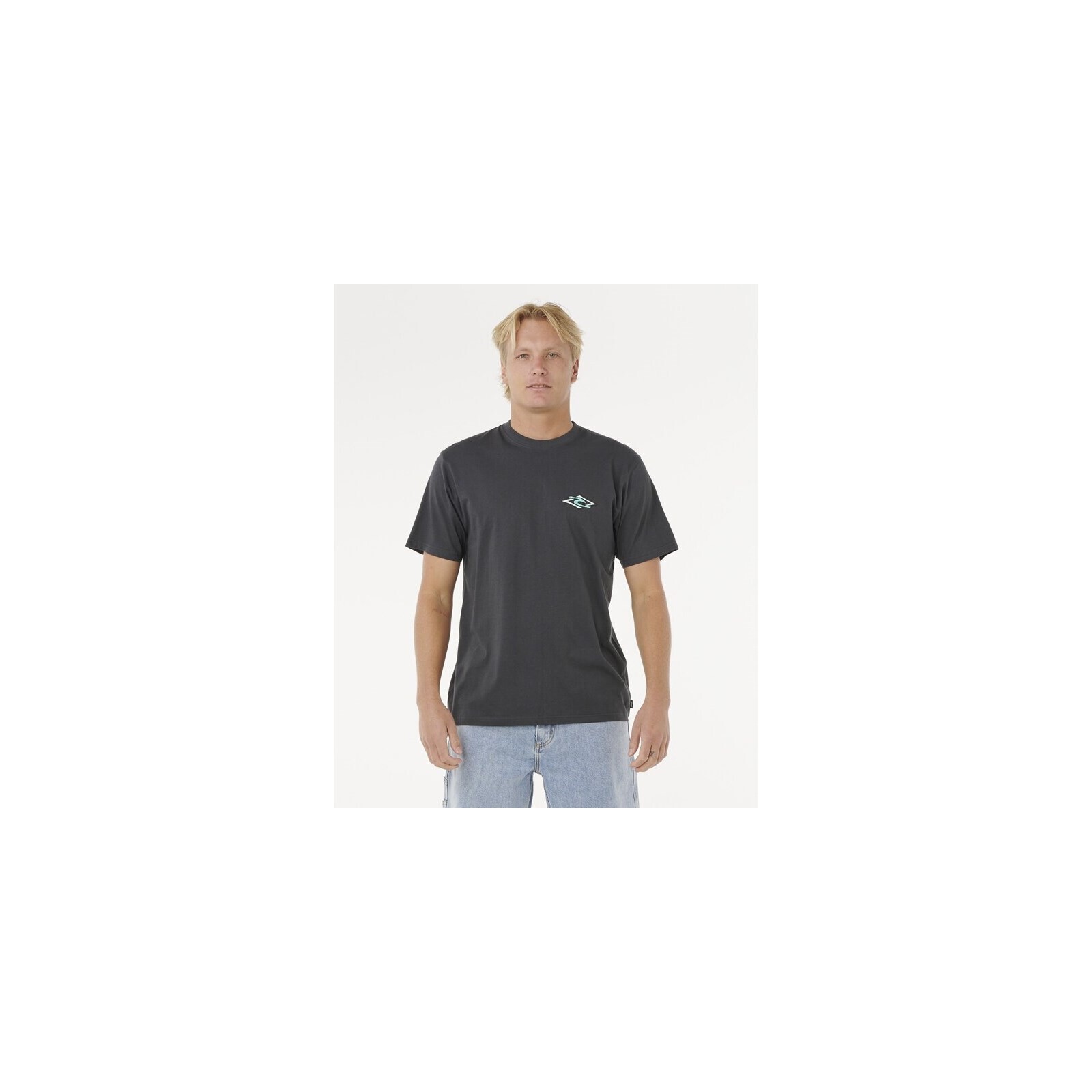 triko RIP CURL - Legacy Tee Washed Black (8264)