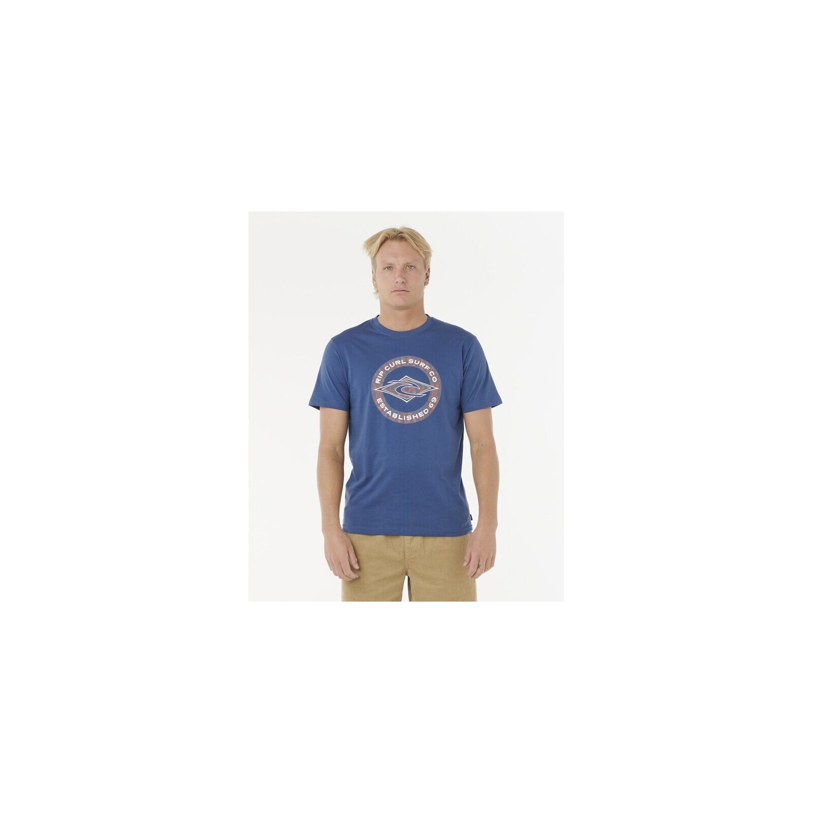 triko RIP CURL - Staple Filler Tee Light Navy (2359) velikost: XL