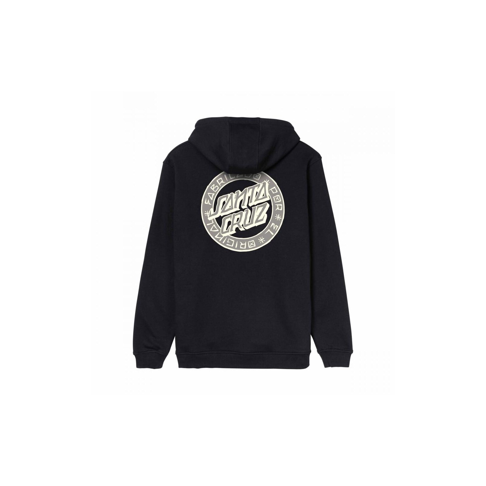 mikina SANTA CRUZ - Loco Dot Hood Black (BLACK)