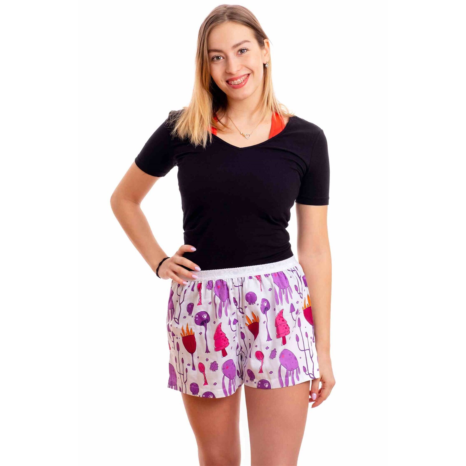 trenky REPRESENT - Gigi Violet Creatures (707) velikost: L