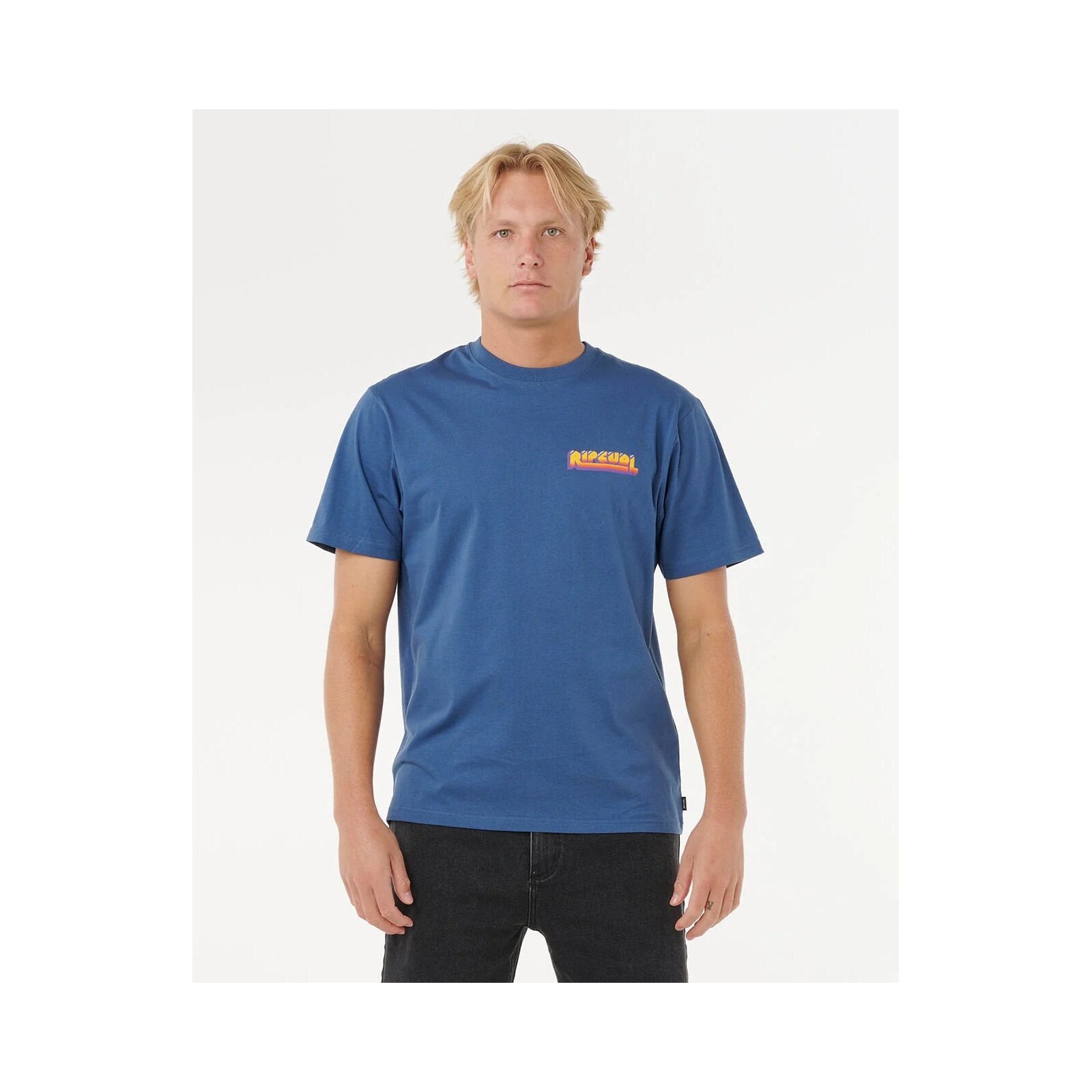 triko RIP CURL - Surf Trip Tee Light Navy (2359) velikost: 2XL