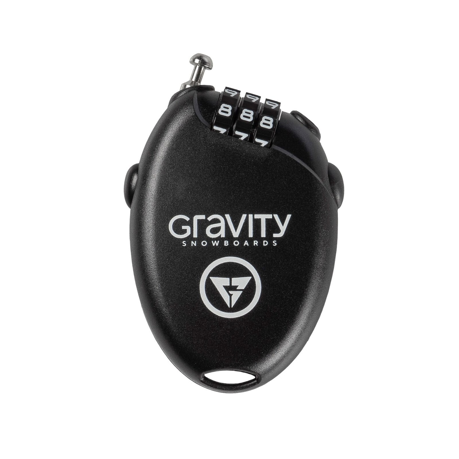 zámek na snb GRAVITY - Lock Black (BLACK)