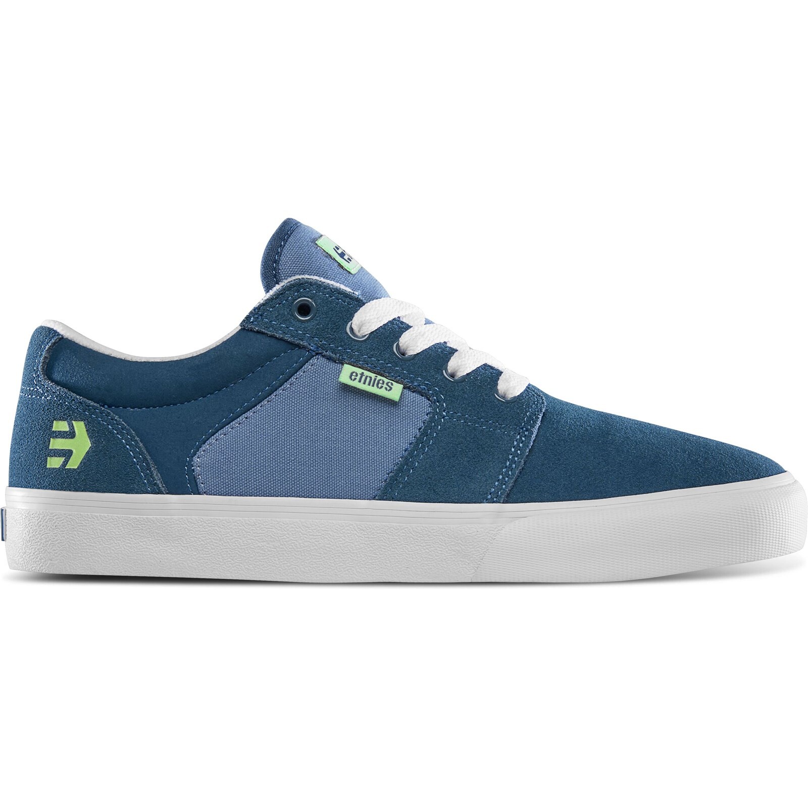 boty ETNIES - Barge Ls Green/Blue (317) velikost: 42.5