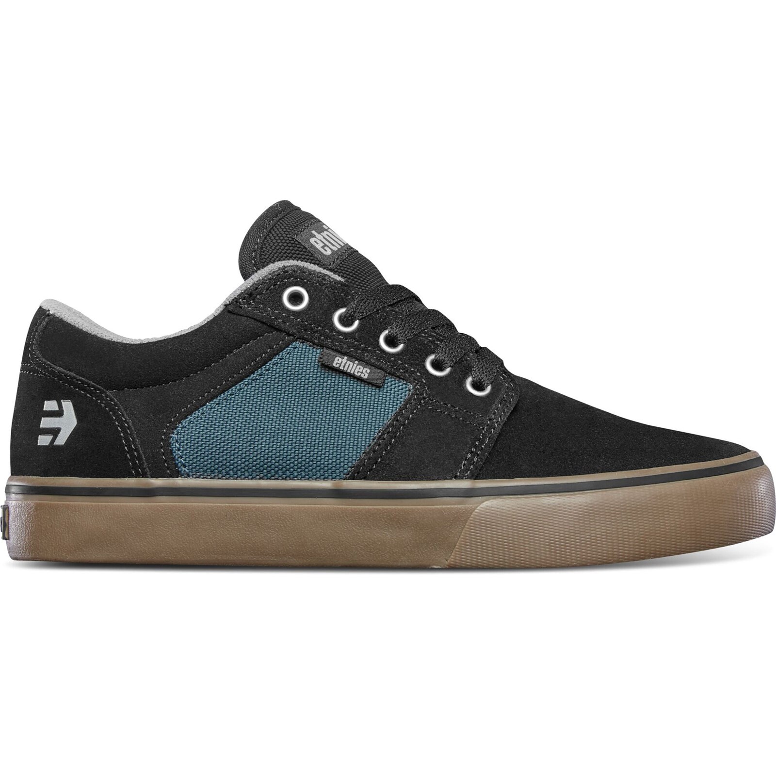 boty ETNIES - Barge Ls Black/Teal (387) velikost: 42