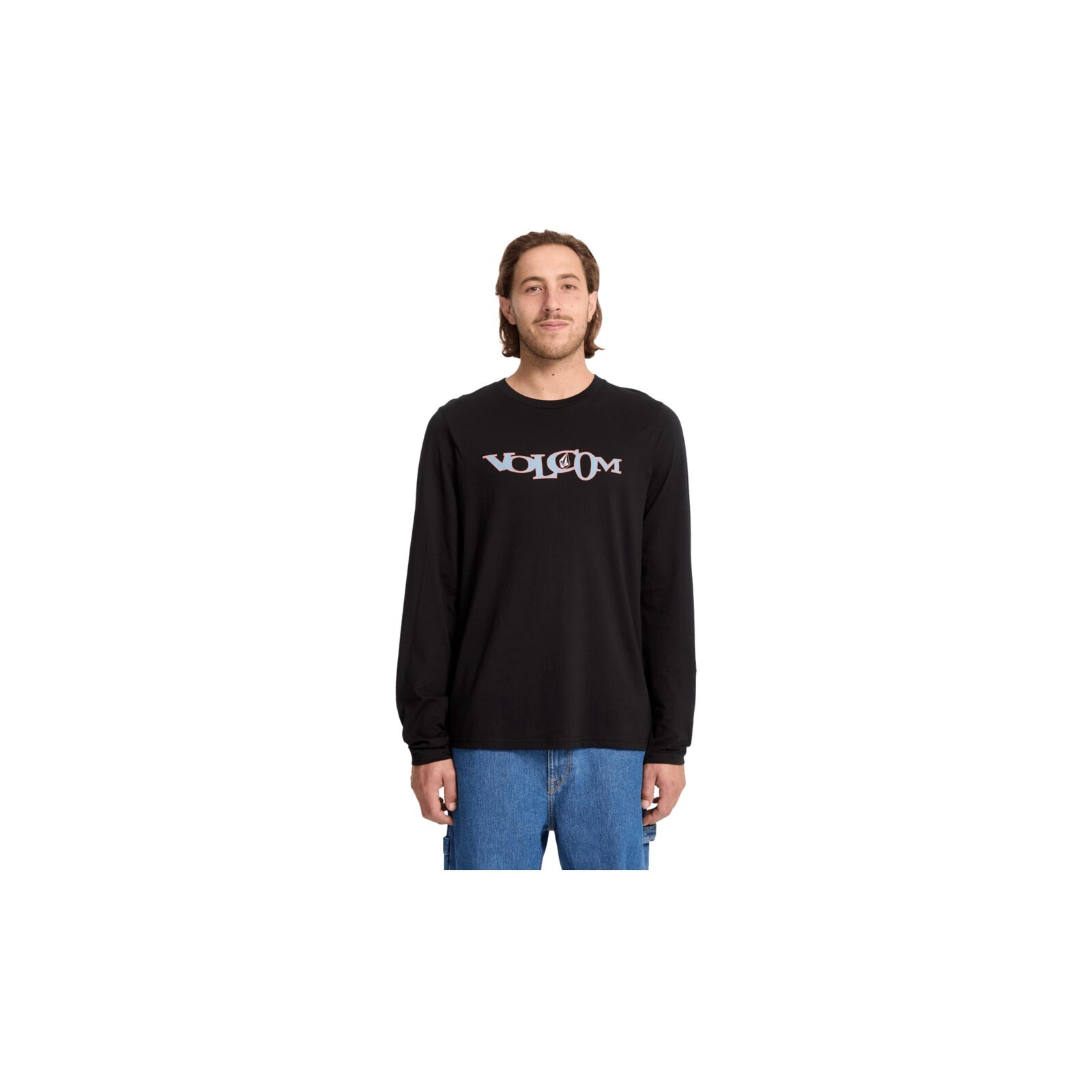 triko VOLCOM - Skidder Lst (BLK) velikost: XL