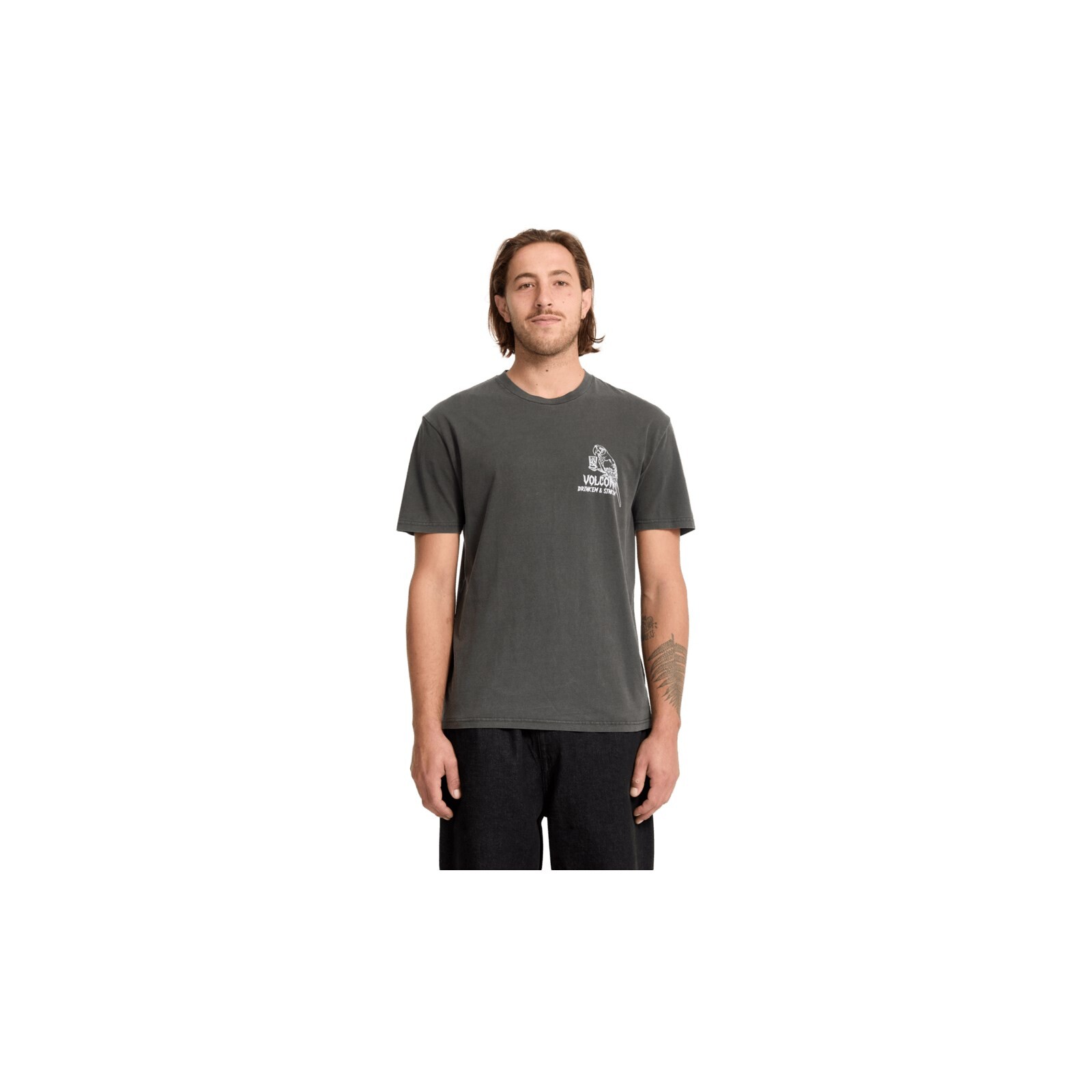 triko VOLCOM - Liquor Locker Pw Sst (BLK)
