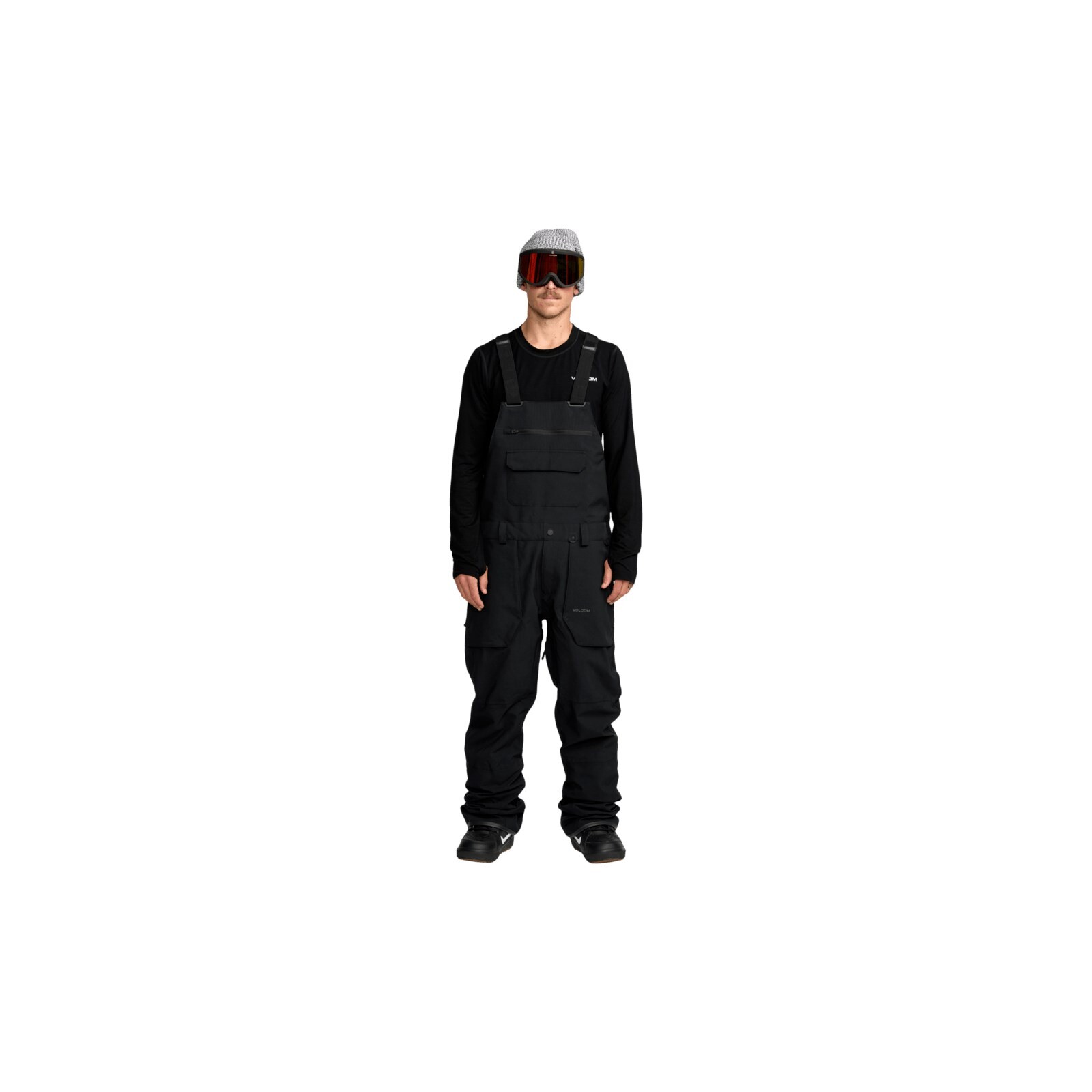 lacláče VOLCOM - Roan Bib Overall (BLK) velikost: M