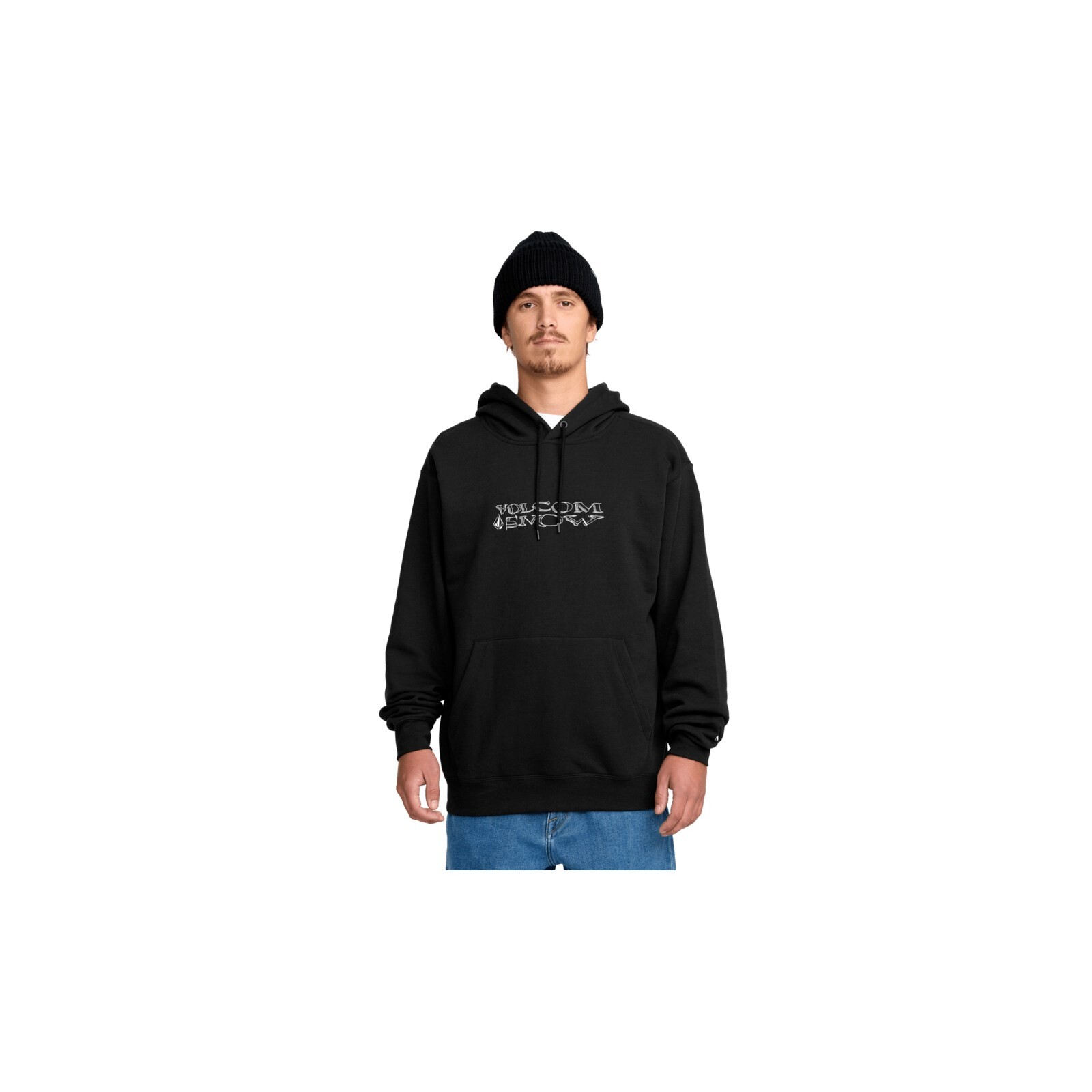 mikina VOLCOM - Essential Hoodie (BLK) velikost: L