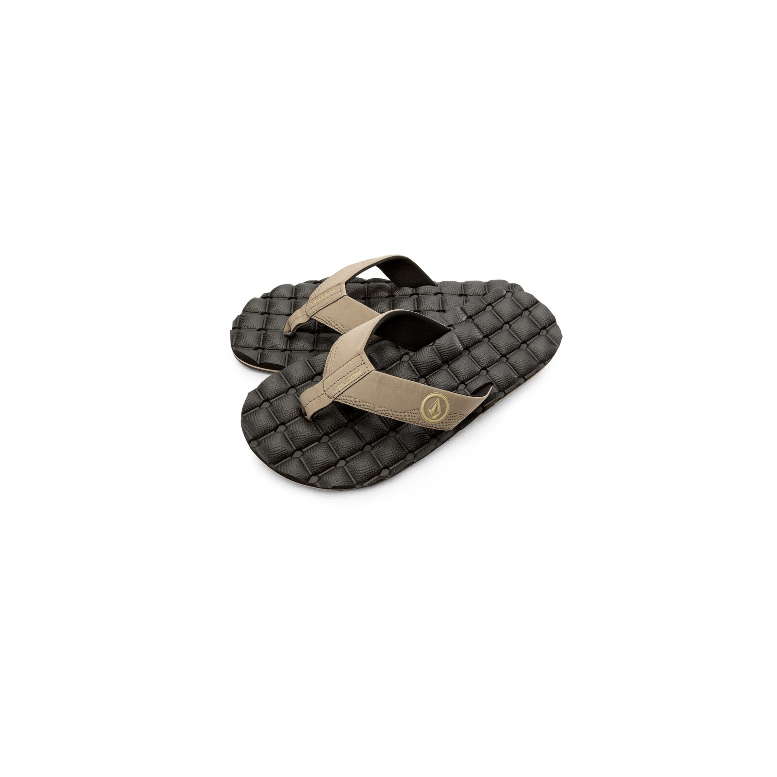 žabky VOLCOM - Recliner (KHA) velikost: 8
