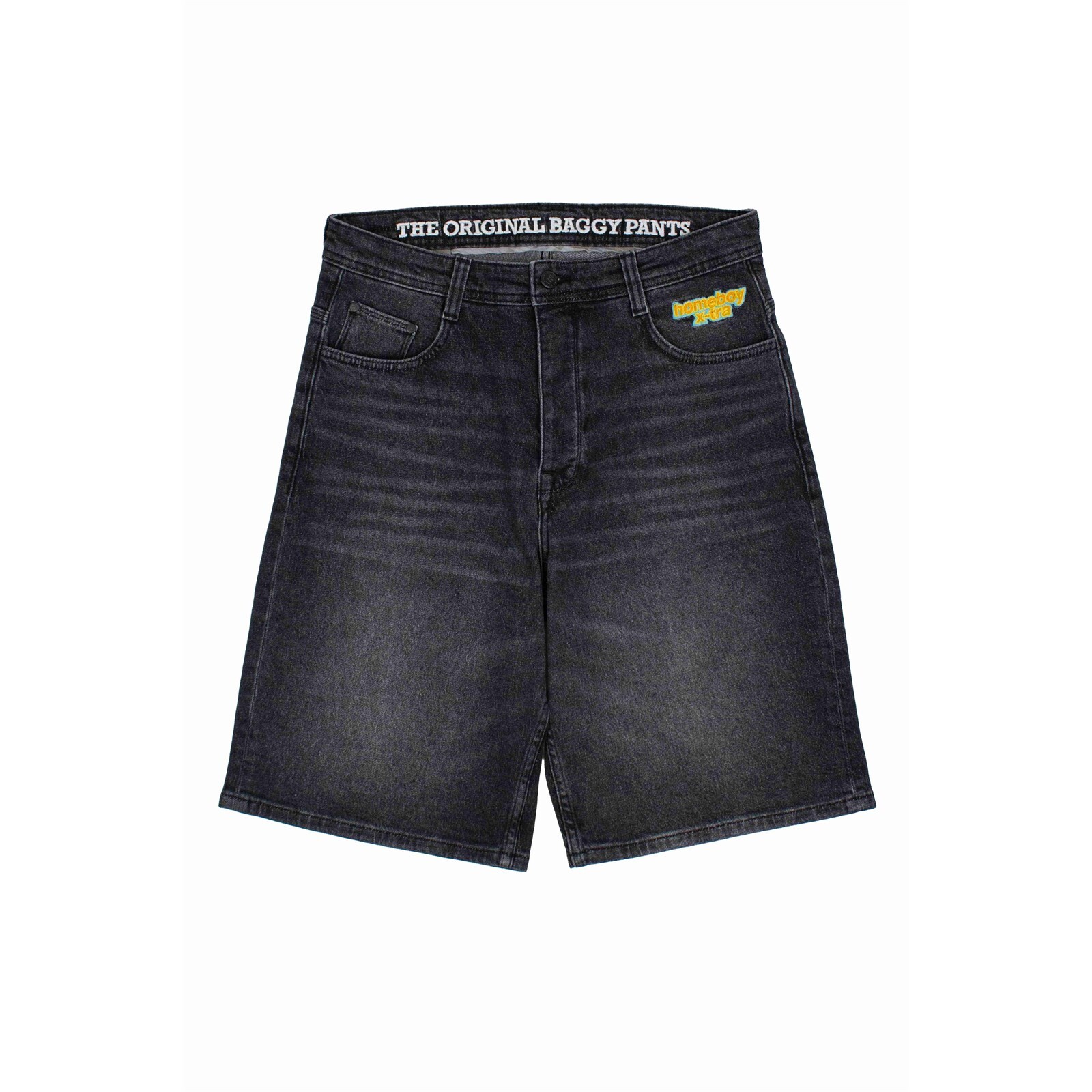 kraťasy HOMEBOY - X-Tra Baggy Cord Shorts Black (87) velikost: 31