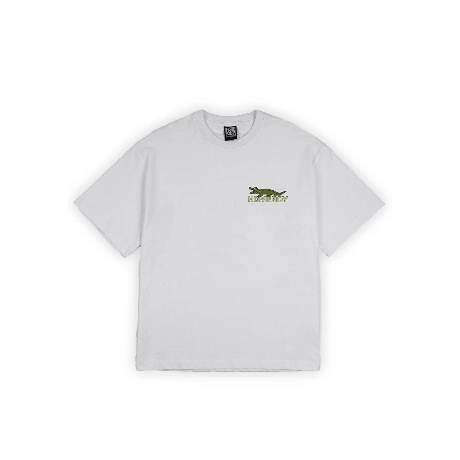 triko HOMEBOY - Crocoboy Tee White (11) velikost: XL