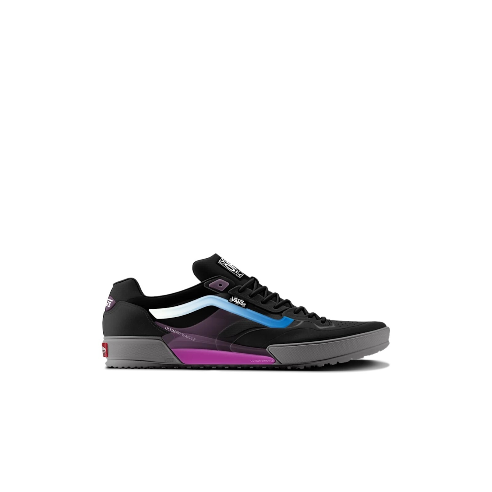 boty VANS - Skate Ave 2.0 Black/Purple (B5P) velikost: 46