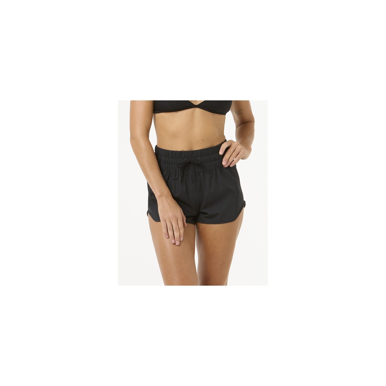 horní díl RIP CURL - High Waist Retro Volley 3In Black (90)