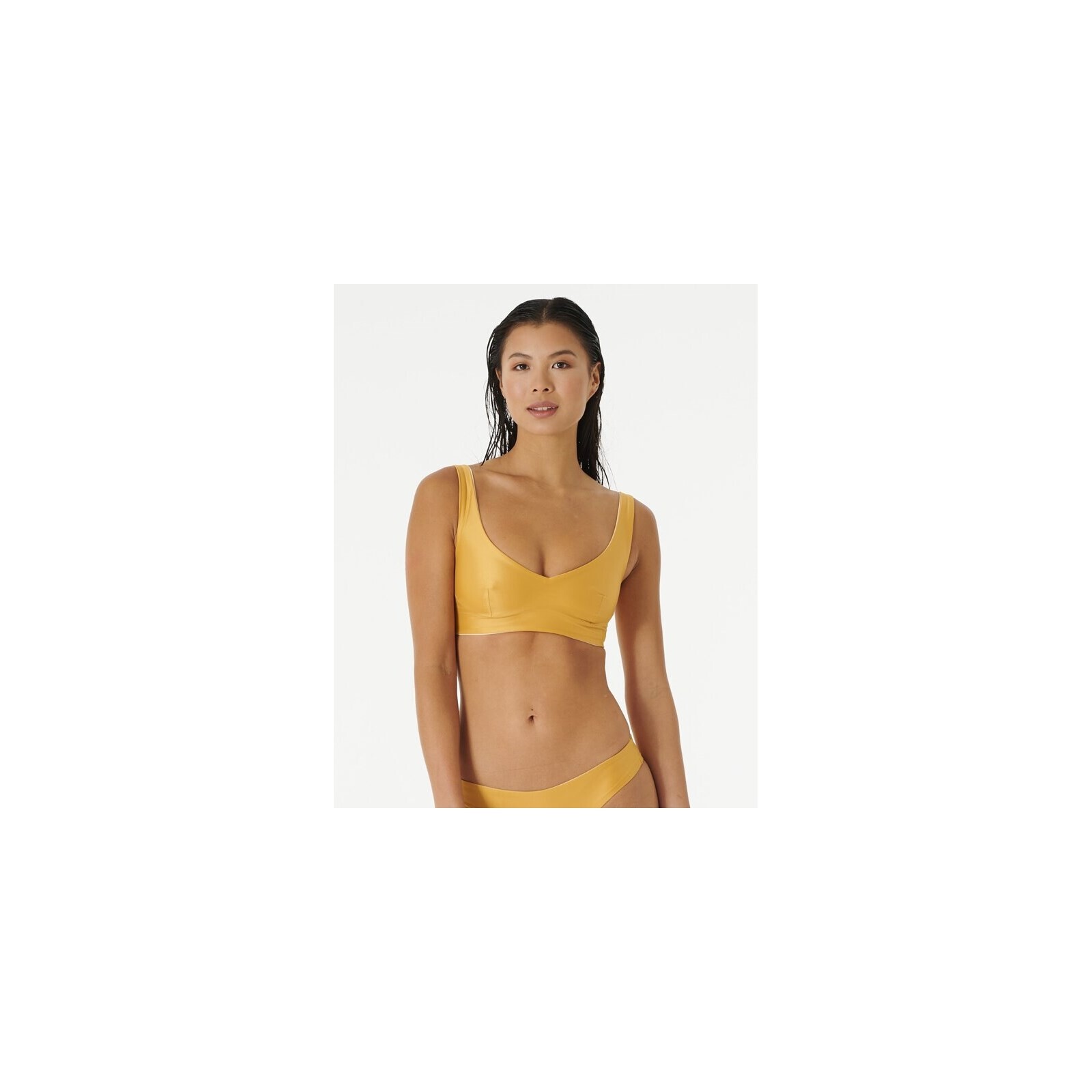 horní díl RIP CURL - Mirage Revo Crop Gold (146) velikost: S