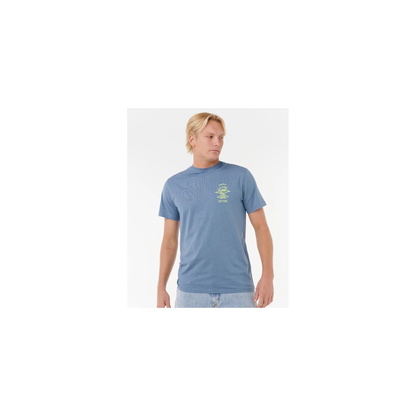 triko RIP CURL - Search Icon Tee Bluefin (2361)