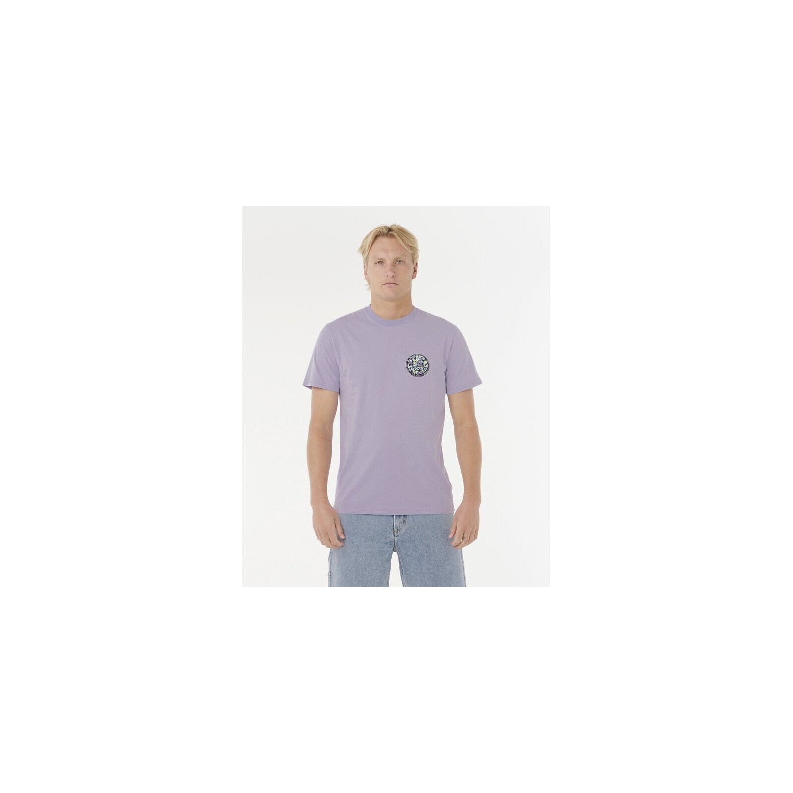 triko RIP CURL - Wettie Passage Icon Tee Iced Lavender (2362) velikost: M