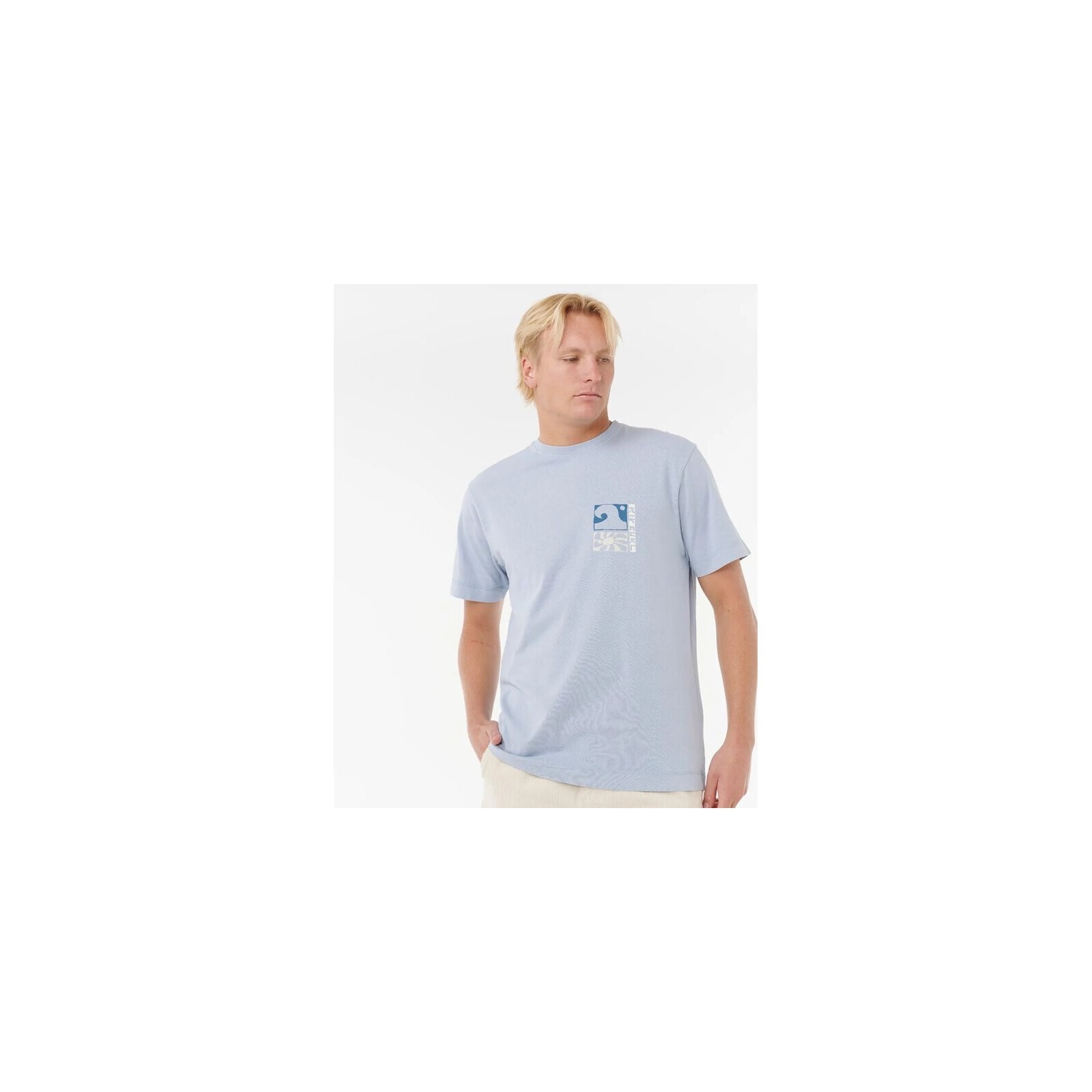 triko RIP CURL - Aots Ty Williams Coastline Tee Spray Blue (2139) velikost: XXL