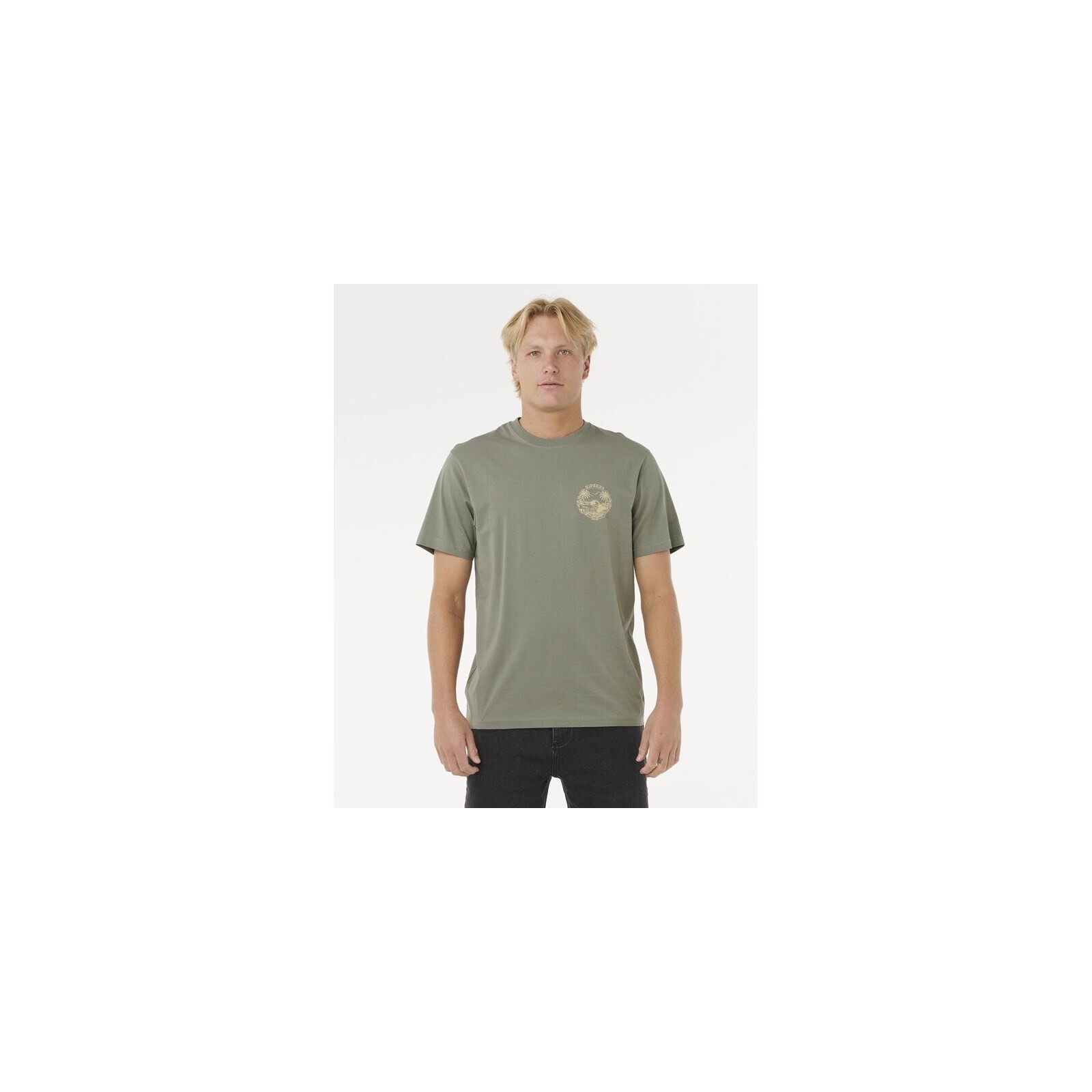 triko RIP CURL - Surf Trip Tee Cactus Green (2363) velikost: L