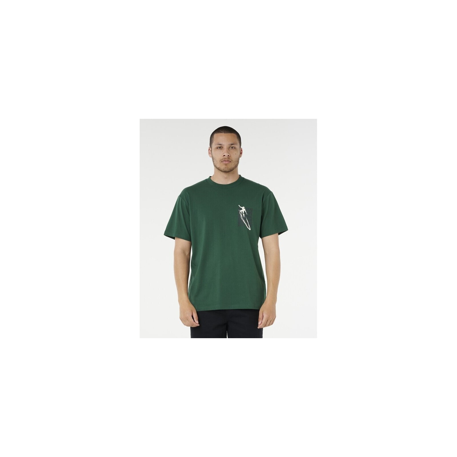 triko RIP CURL - Ewg Petro Tee Green (60)