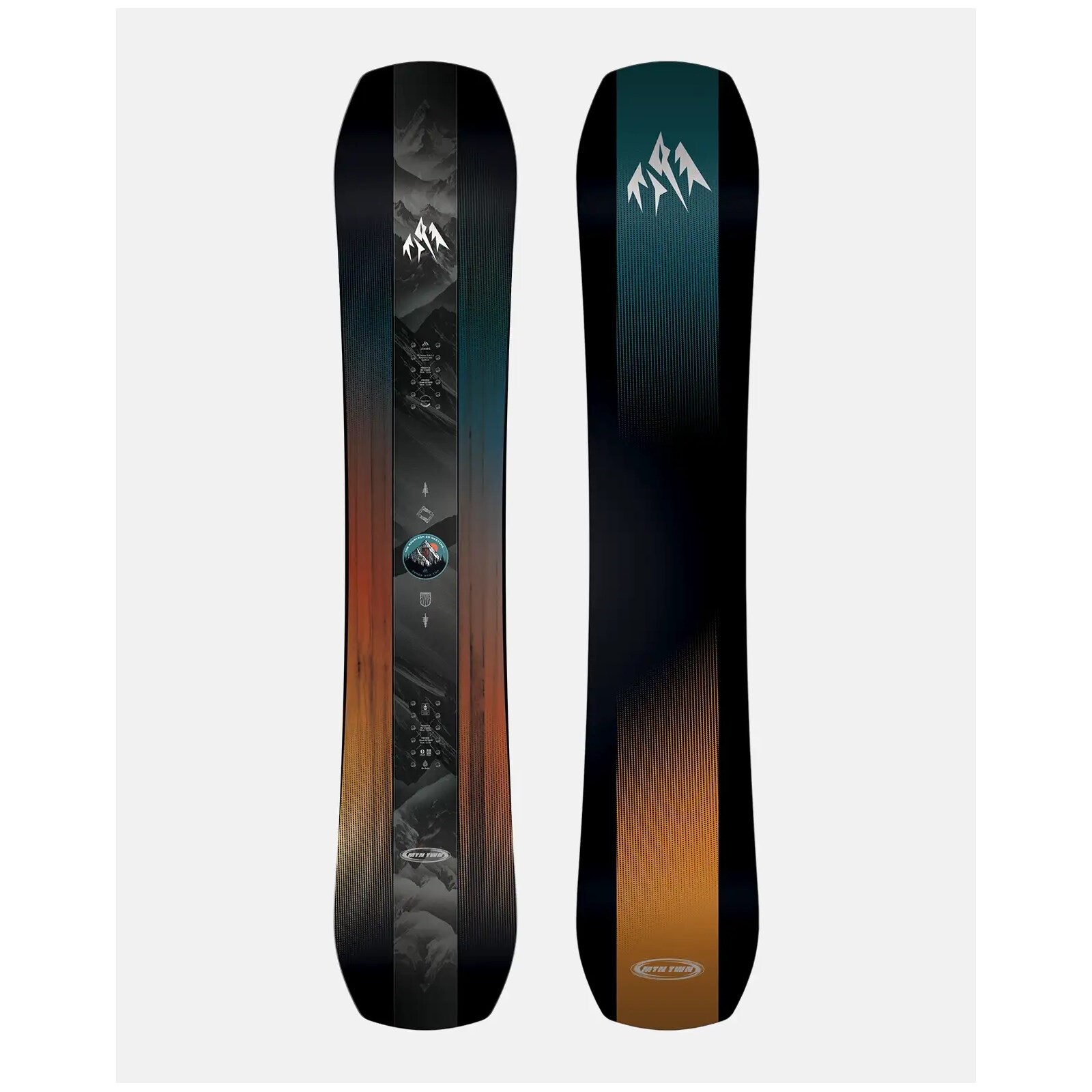 snowboard JONES - Mens Mountain Twin Black (BLACK) velikost: 159W