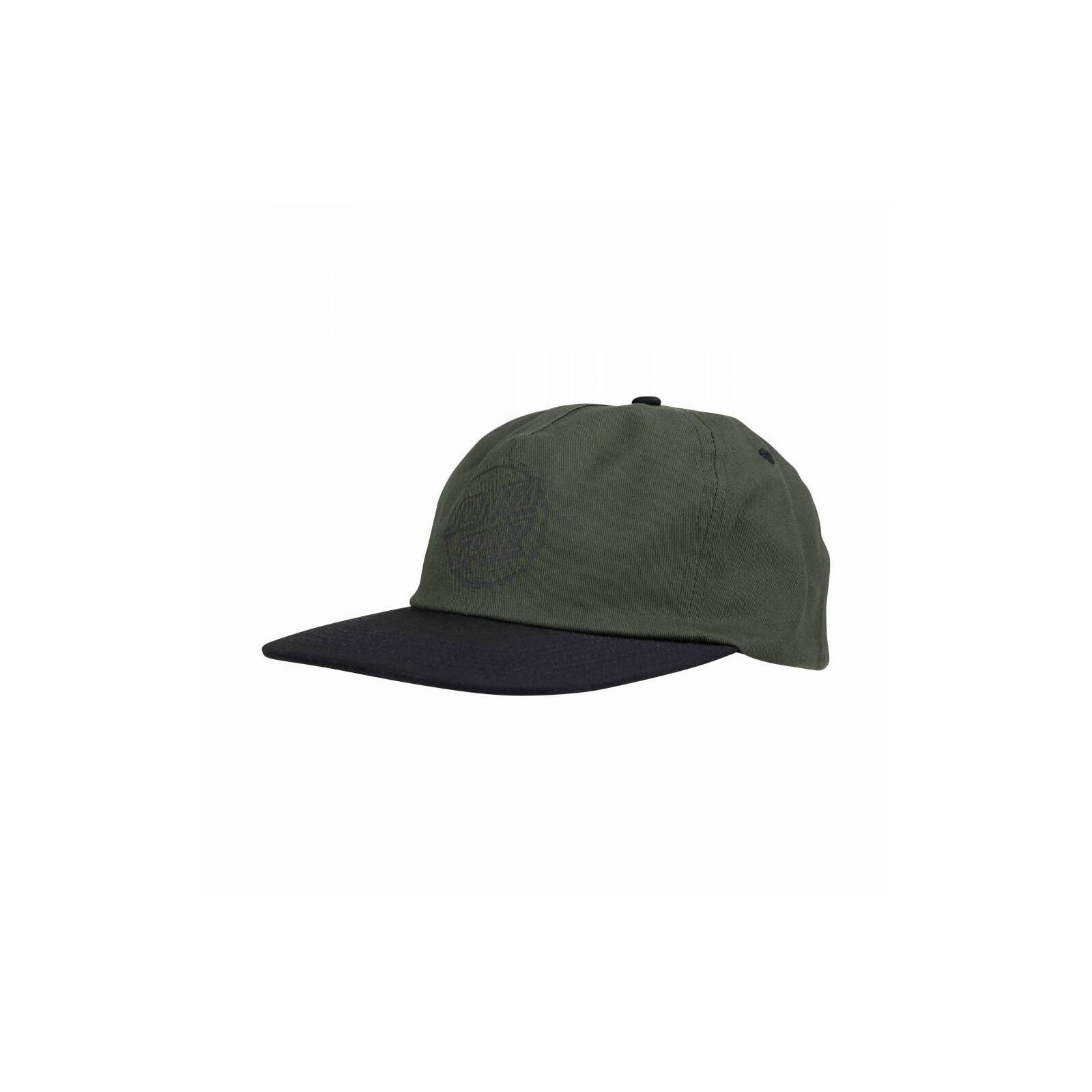 kšiltovka SANTA CRUZ - Stamped Opus Snapback Kale/Black (KALE BLACK)
