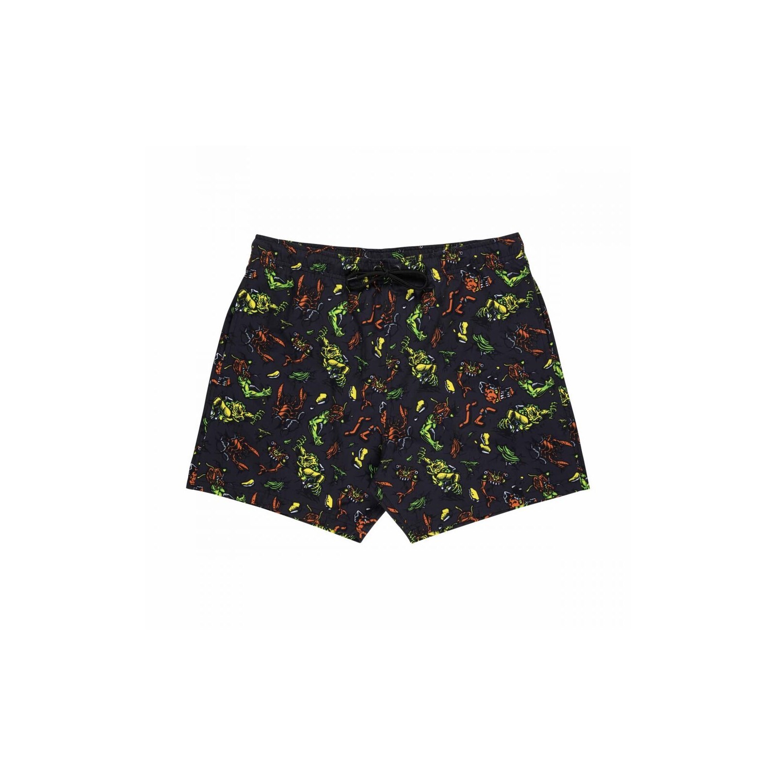 koupáky SANTA CRUZ - Roskopp Five Swimshort Black (BLACK) velikost: M