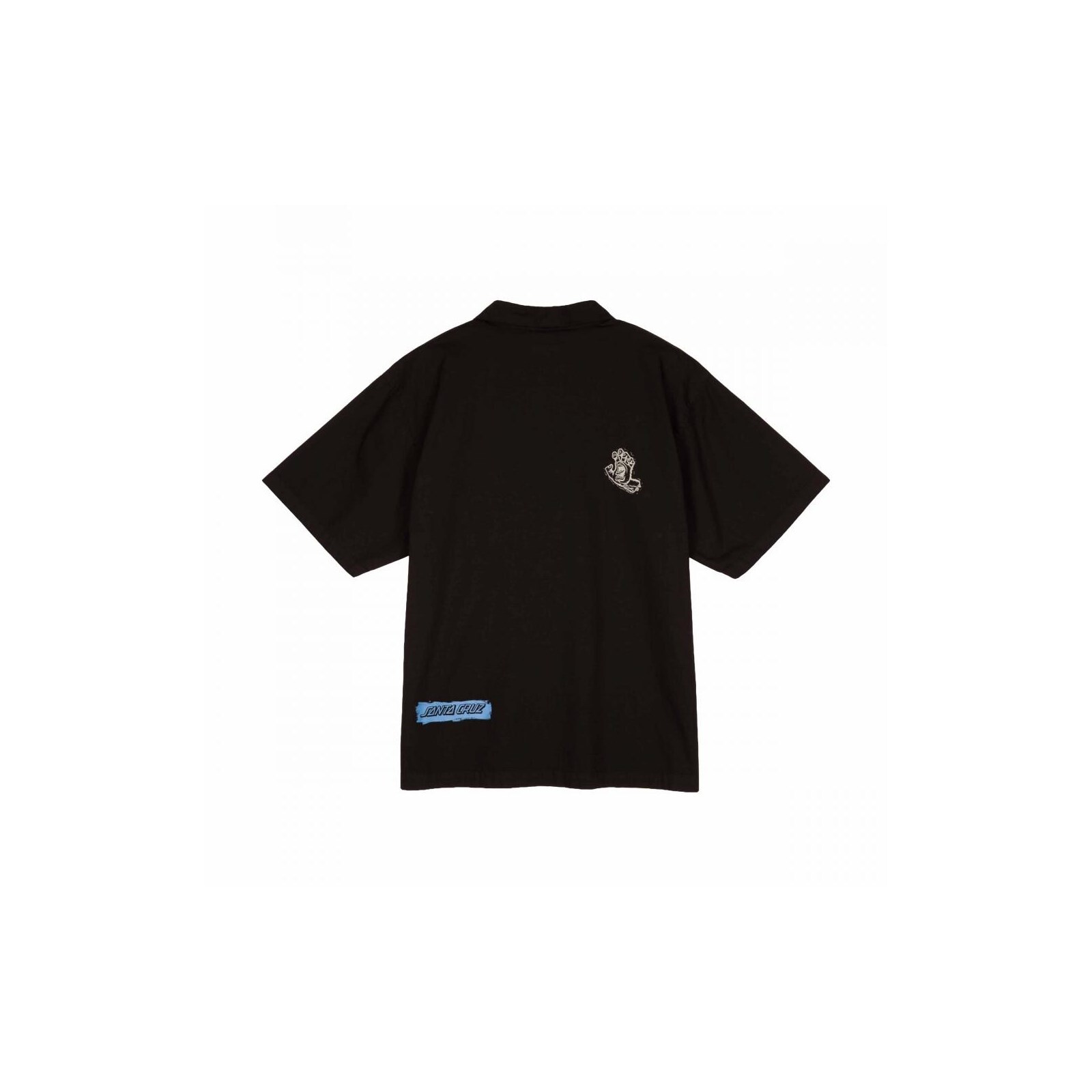 košile SANTA CRUZ - Stamped SS Shirt Black (BLACK) velikost: L