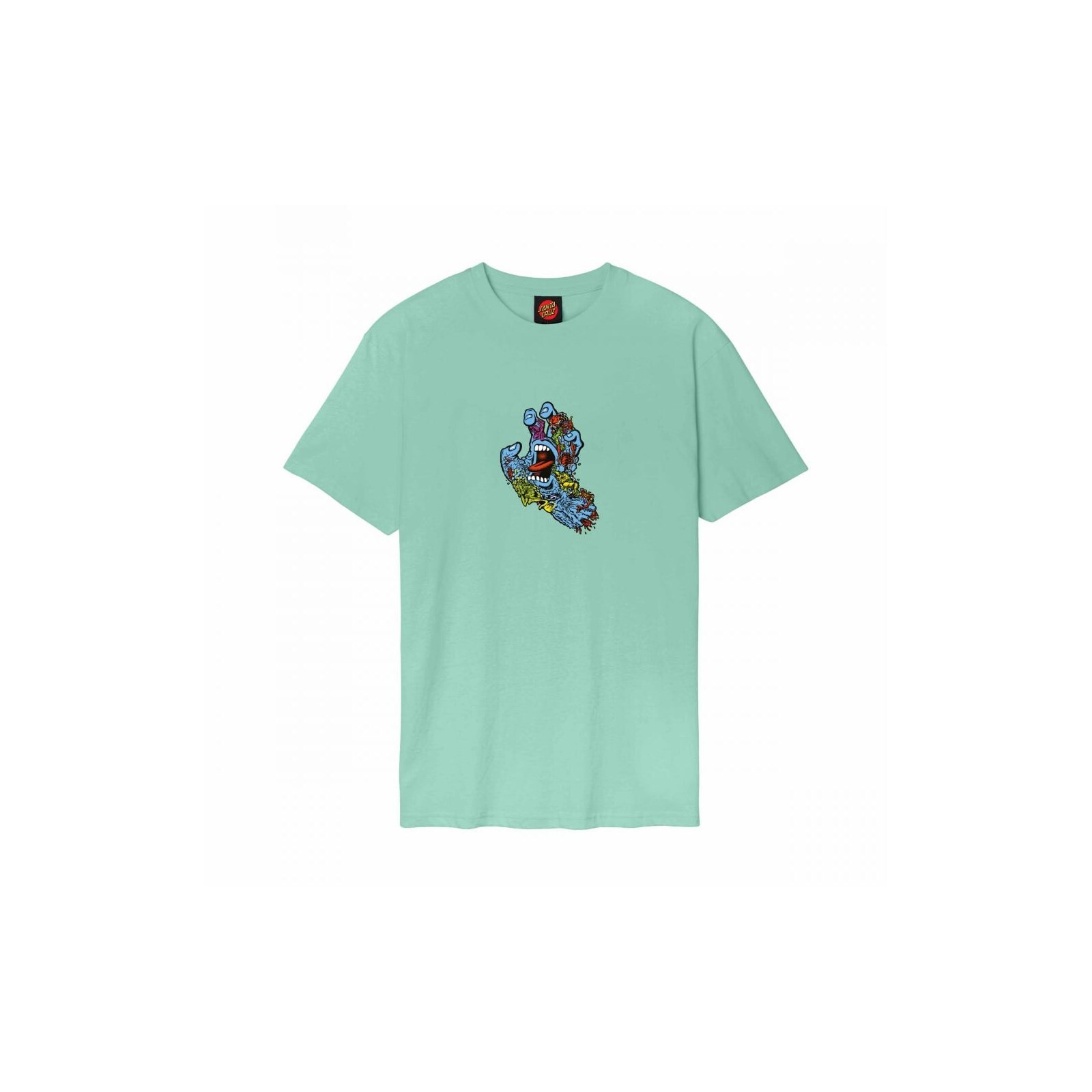 triko SANTA CRUZ - Roskopp Screaming Five Frnt Mint (MINT) velikost: XXL