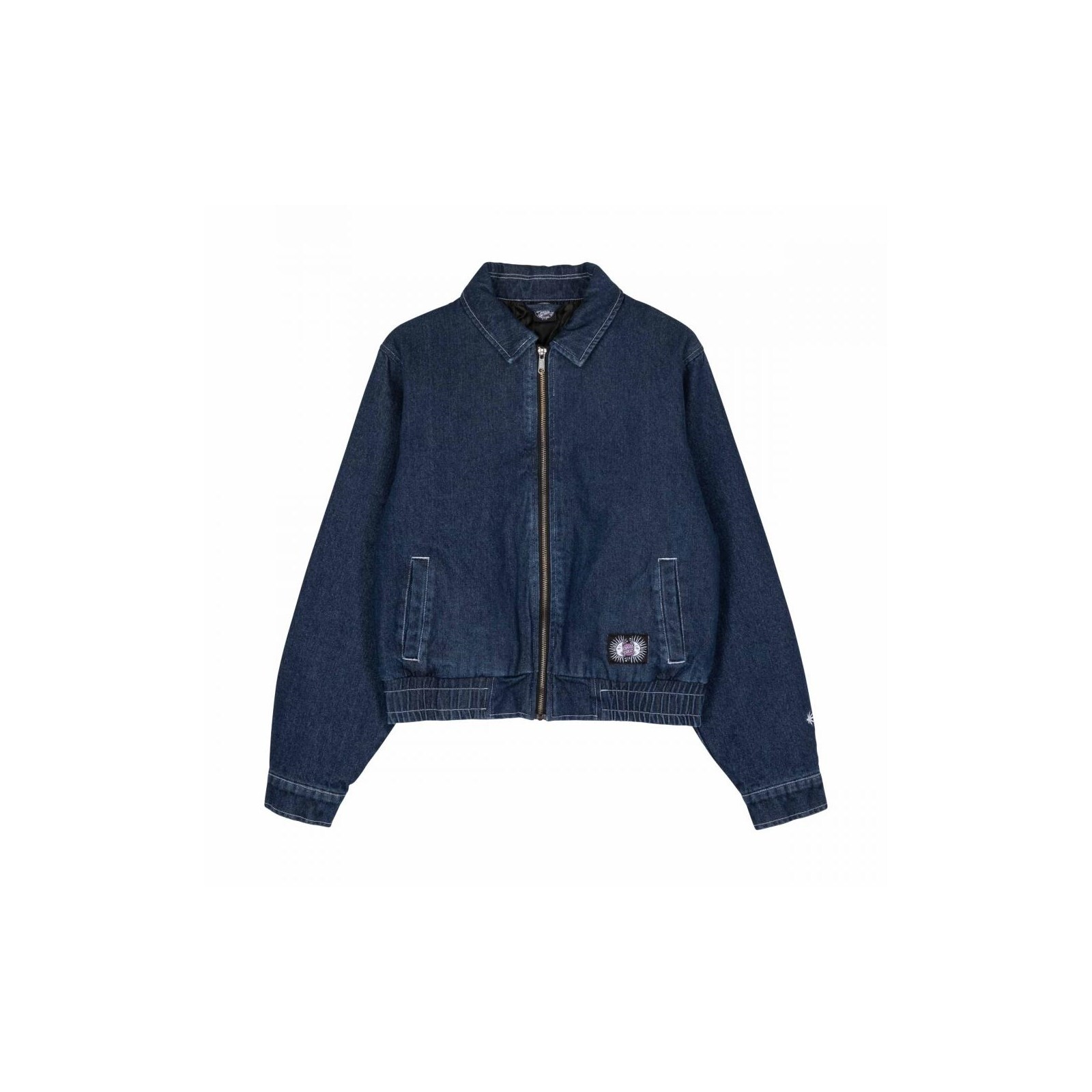 bunda SANTA CRUZ - Split Sun Bomber Jacket Dark Denim (DARK DENIM)