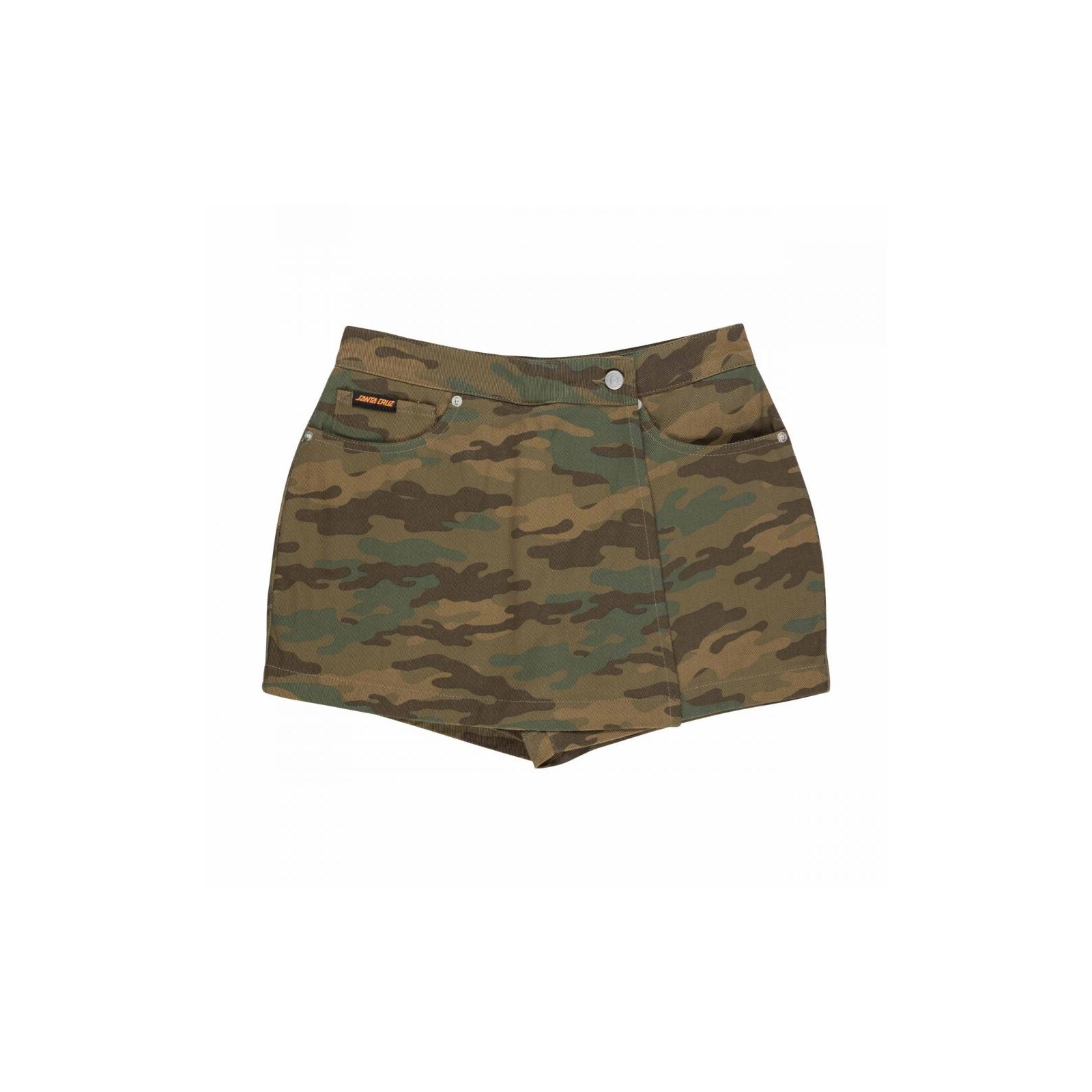 kraťasy SANTA CRUZ - Classic Label Skort Dark Camo (DARK CAMO) velikost: 8
