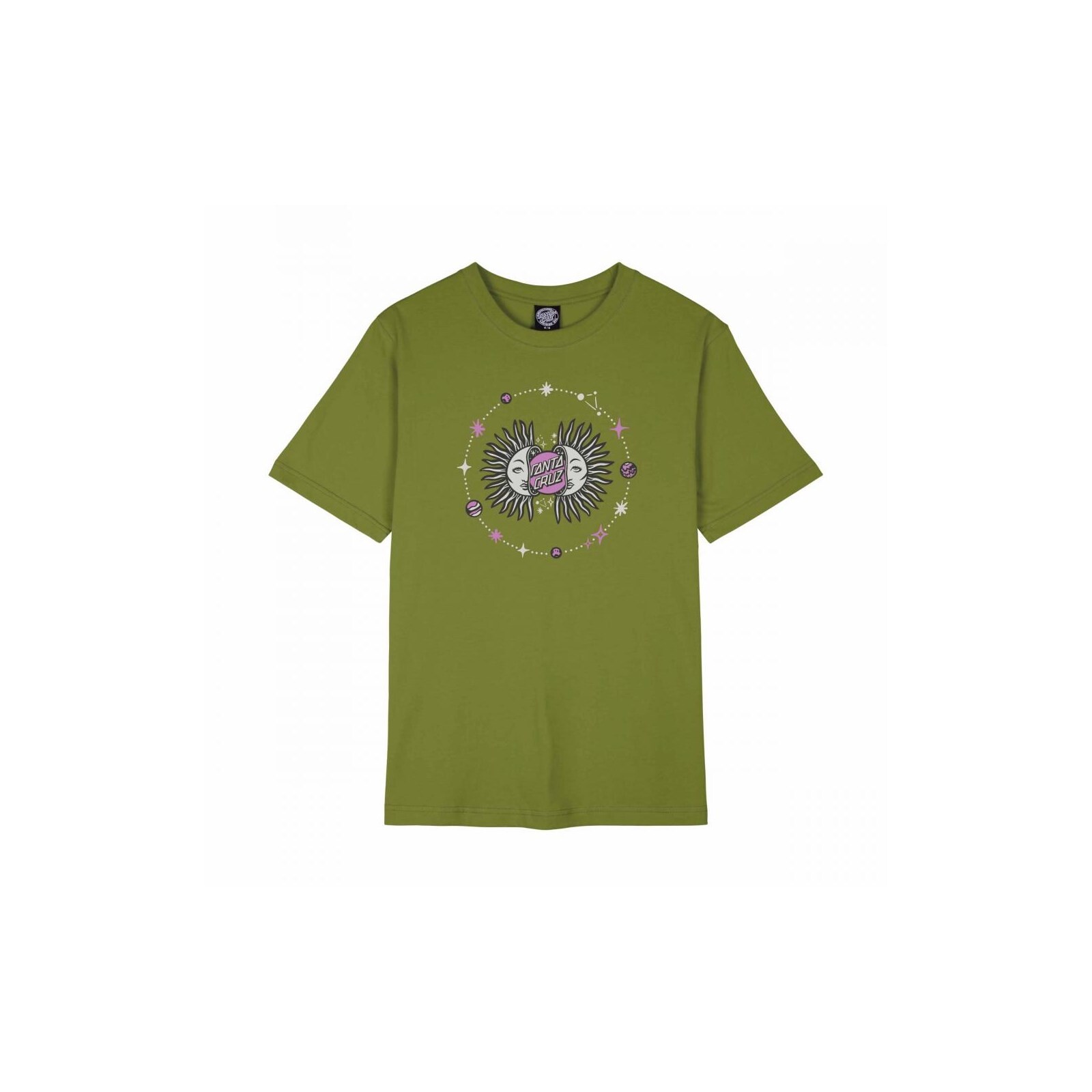 triko SANTA CRUZ - Split Sun Orbit T-Shirt Pesto (PESTO) velikost: 12