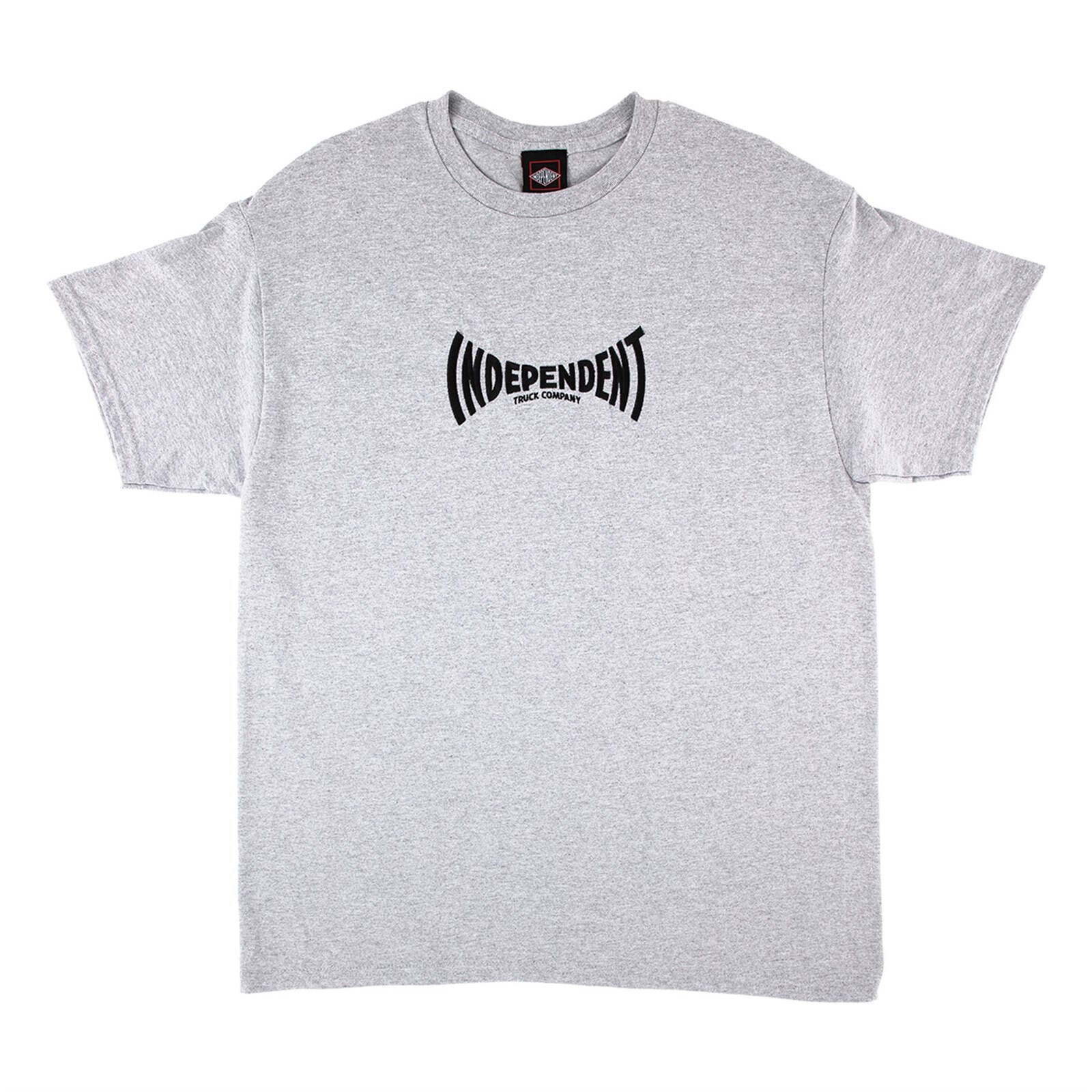 triko INDEPENDENT - Embroidered Span S/S Heavyweight Sport Grey (159926)