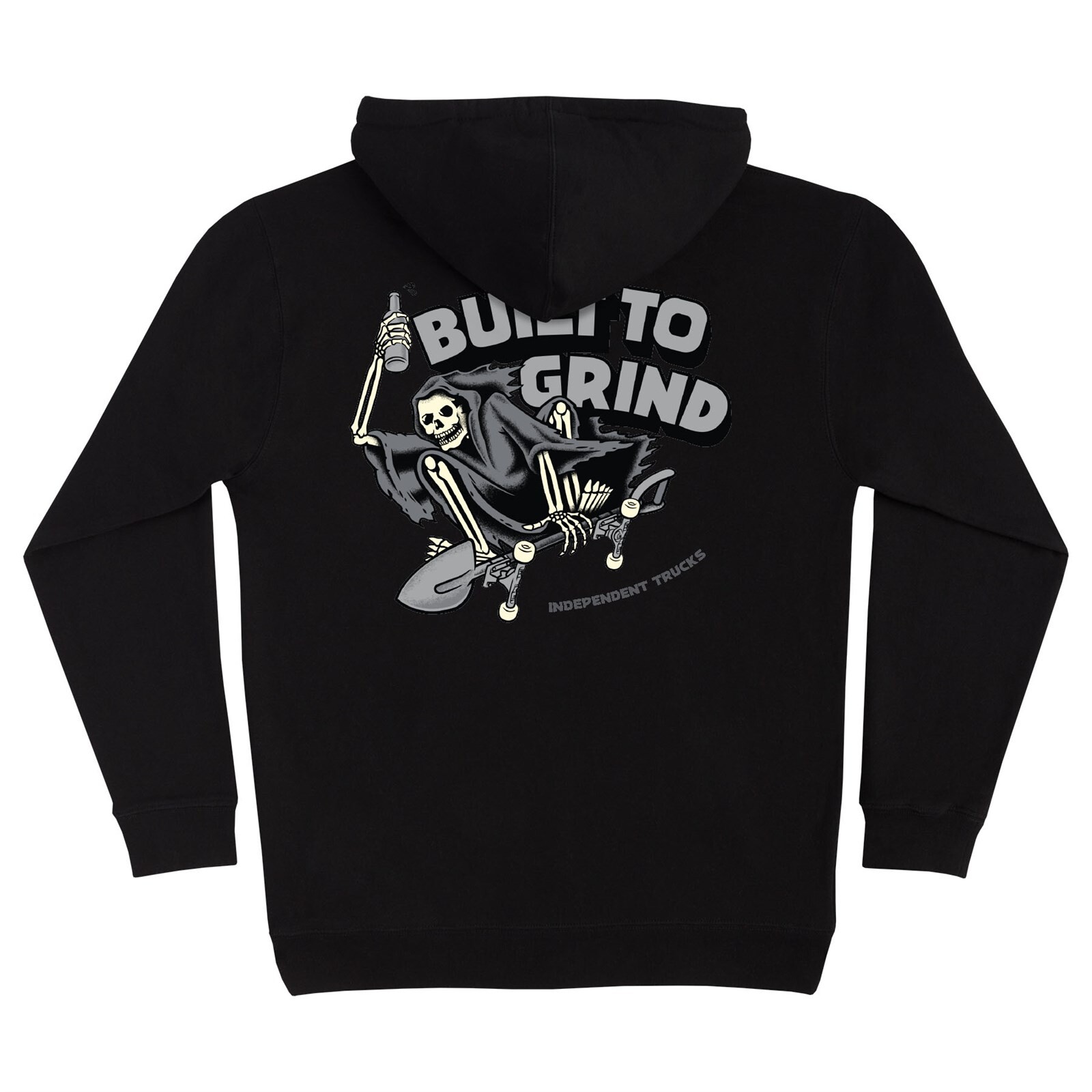mikina INDEPENDENT - BTG Til Death P/O Hooded Heavyweight Black (160021)