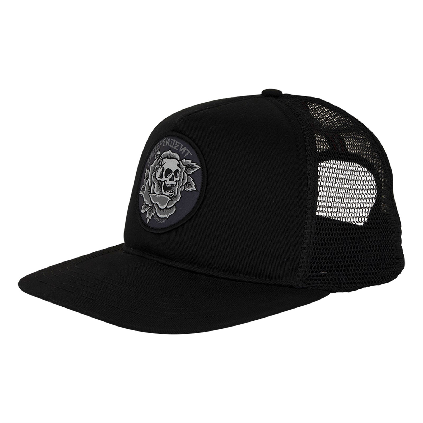 kšiltovka INDEPENDENT - Dressen Skull Rose Snapback Structured Black (160169) velikost: OS