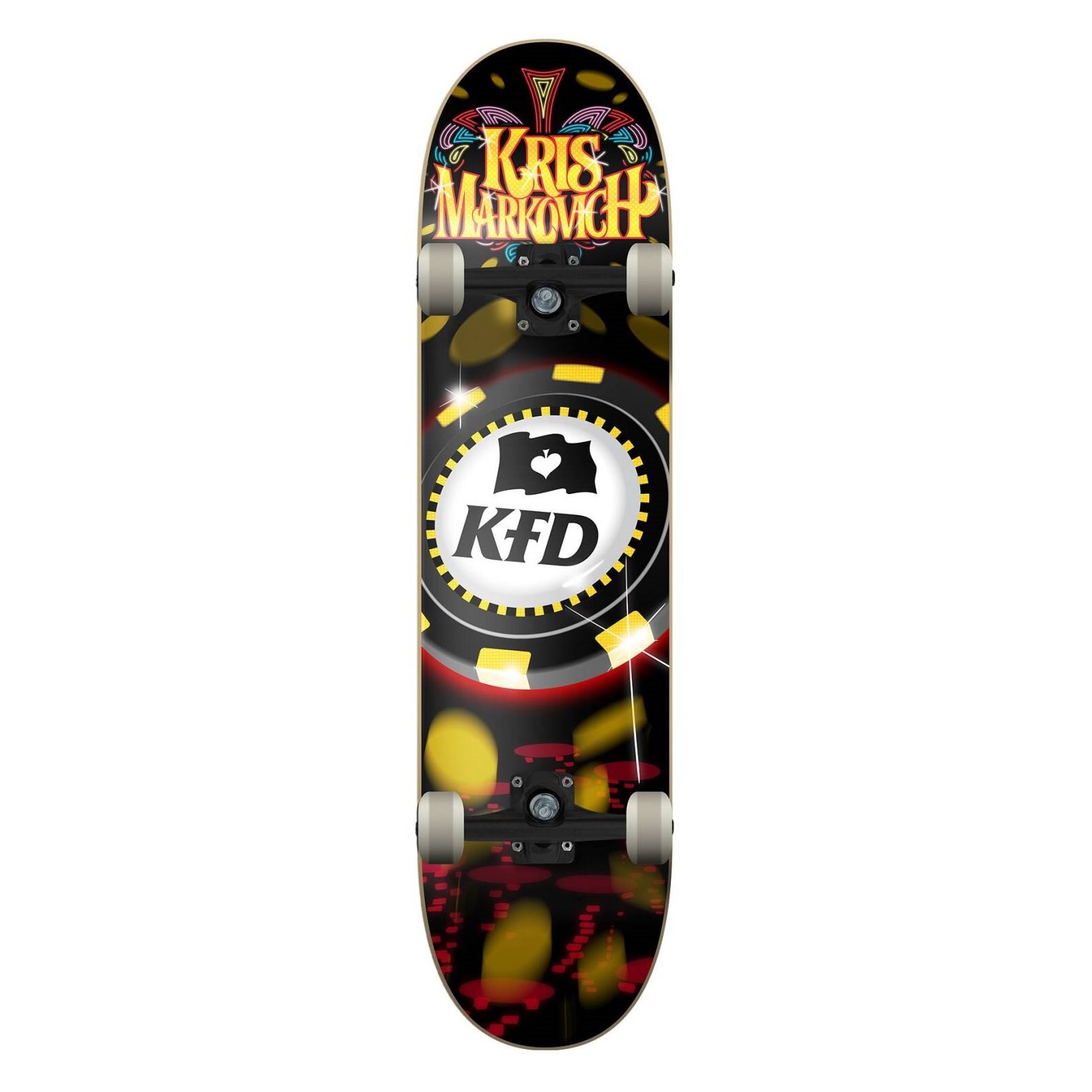 komplet KFD - KFD Pro Progressive Complete Skateboard (MULTI1495) velikost: 8in