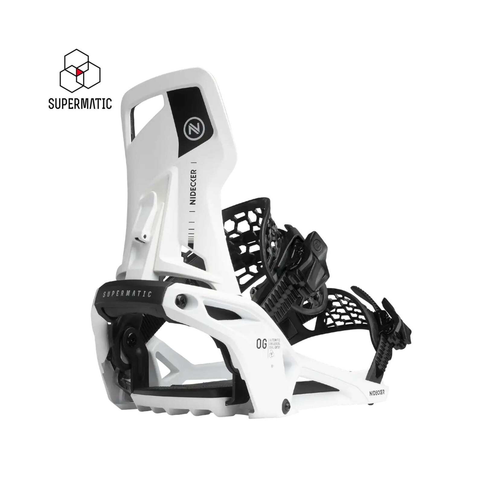 vázání NIDECKER - Og Supermatic White (MULTI) velikost: S