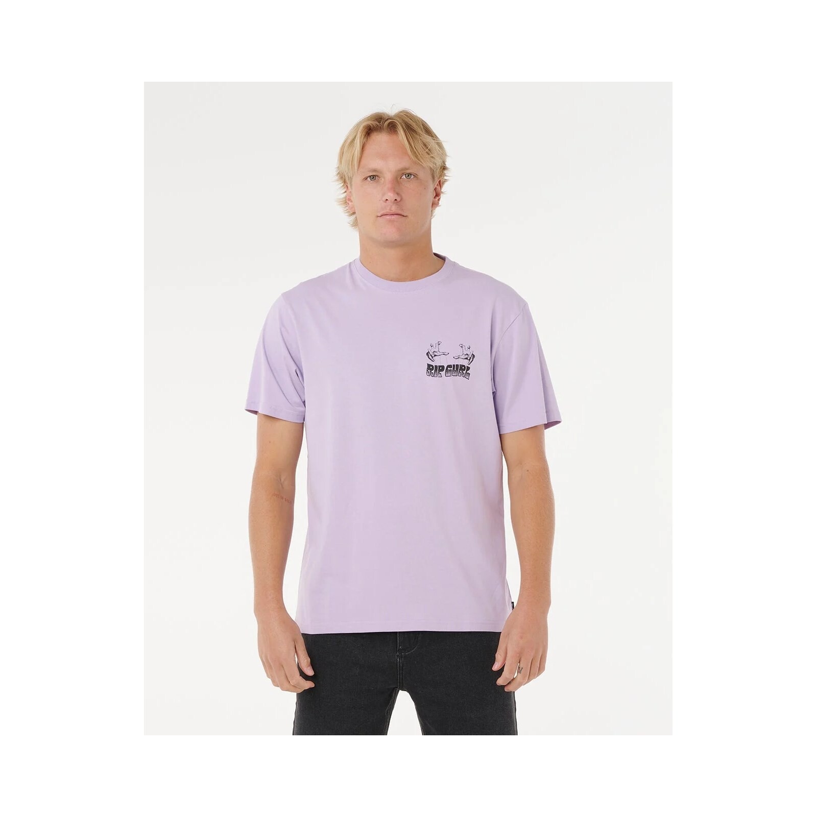 triko RIP CURL - Surf Trip Tee Iced Lavender (2362) velikost: L
