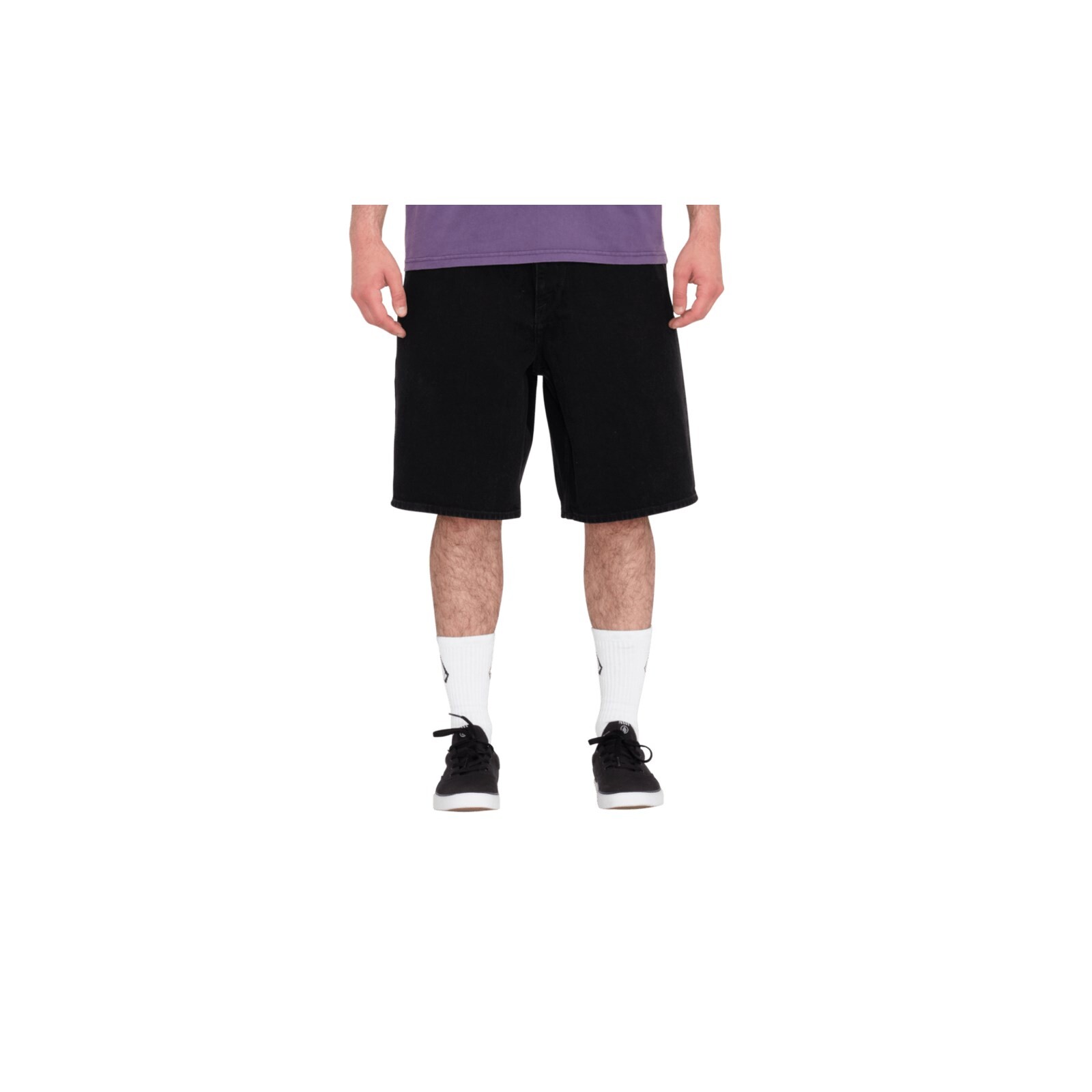 kraťasy VOLCOM - Billow Denim Short (BLK)