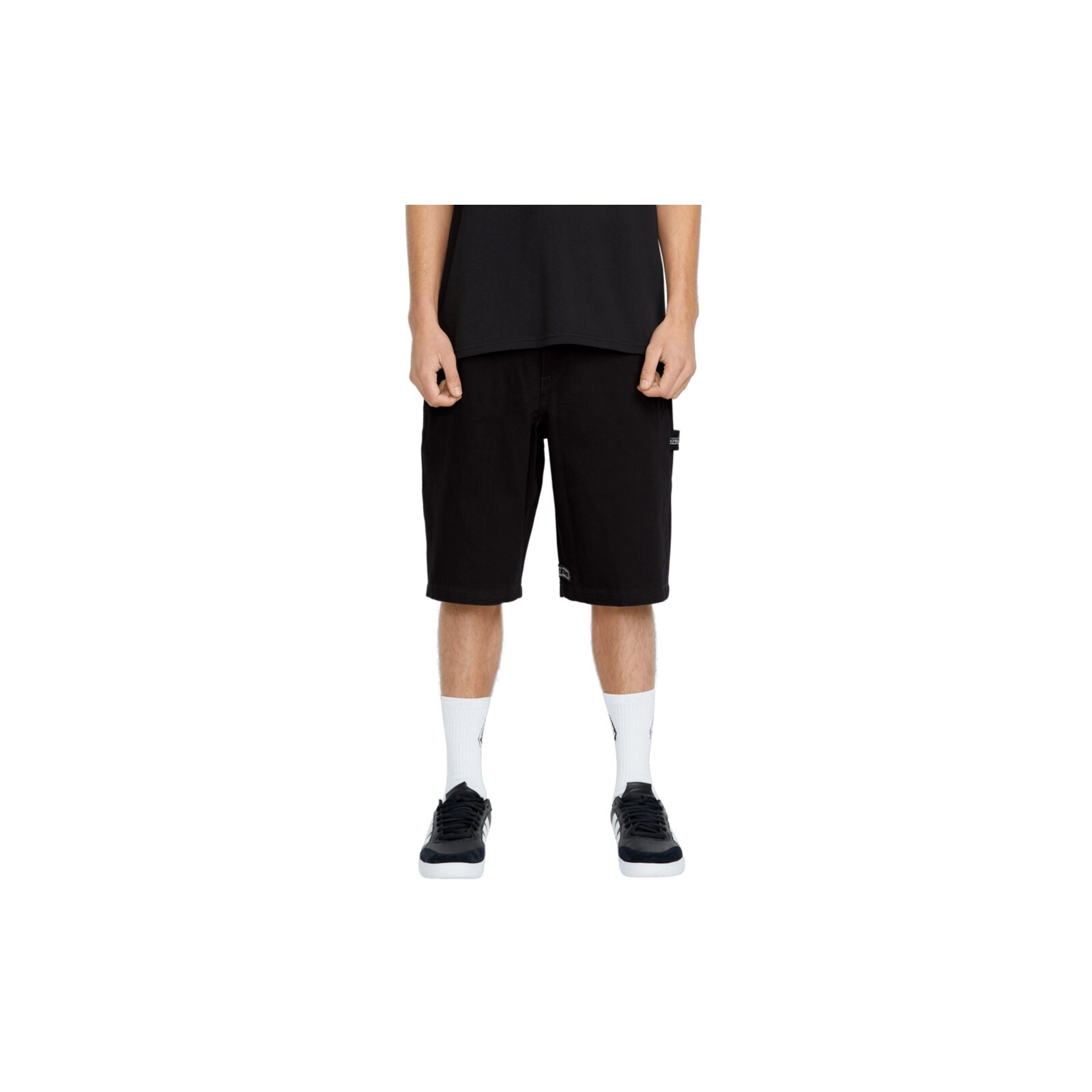kraťasy VOLCOM - Sawhorse Denim Short (BLK)