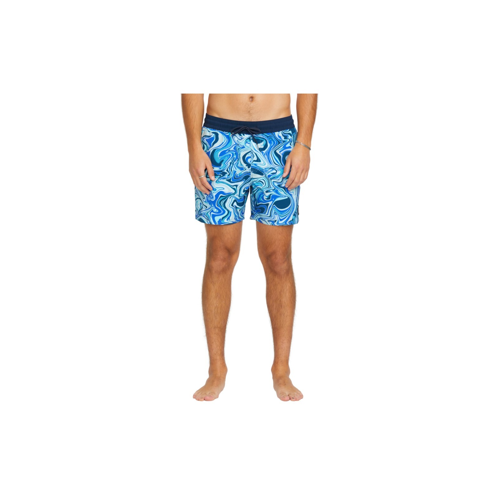 koupáky VOLCOM - Lido Print Trunk 16 (NVY)