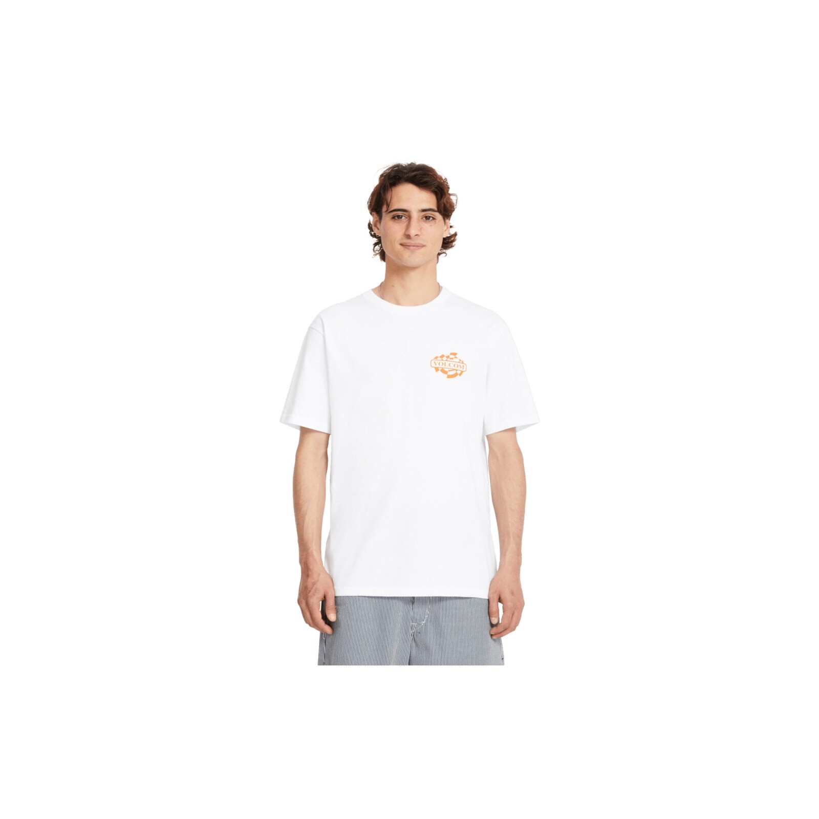 triko VOLCOM - Startlog Bsc Sst (WHT) velikost: S