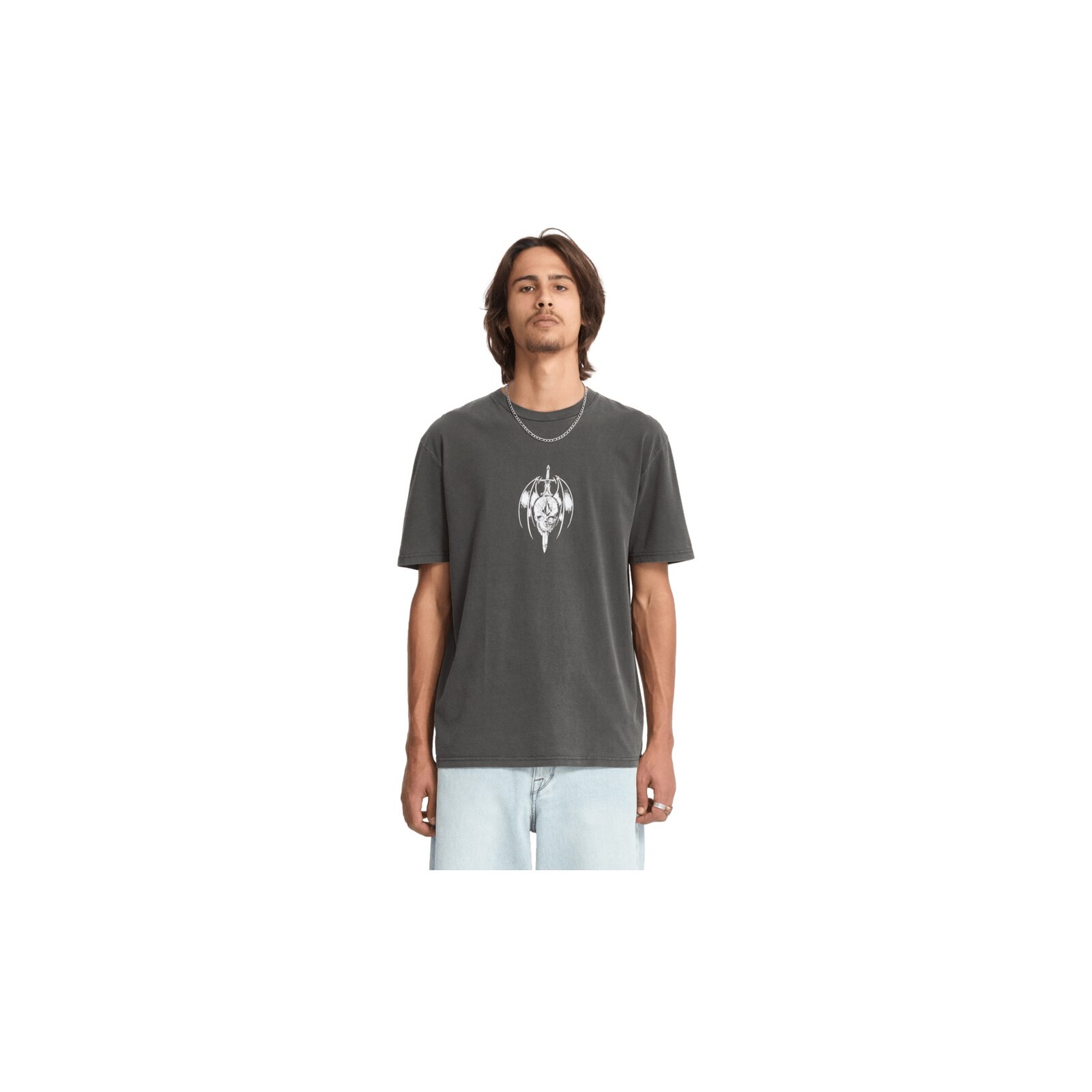 triko VOLCOM - Sworder Pw Sst (BLK)
