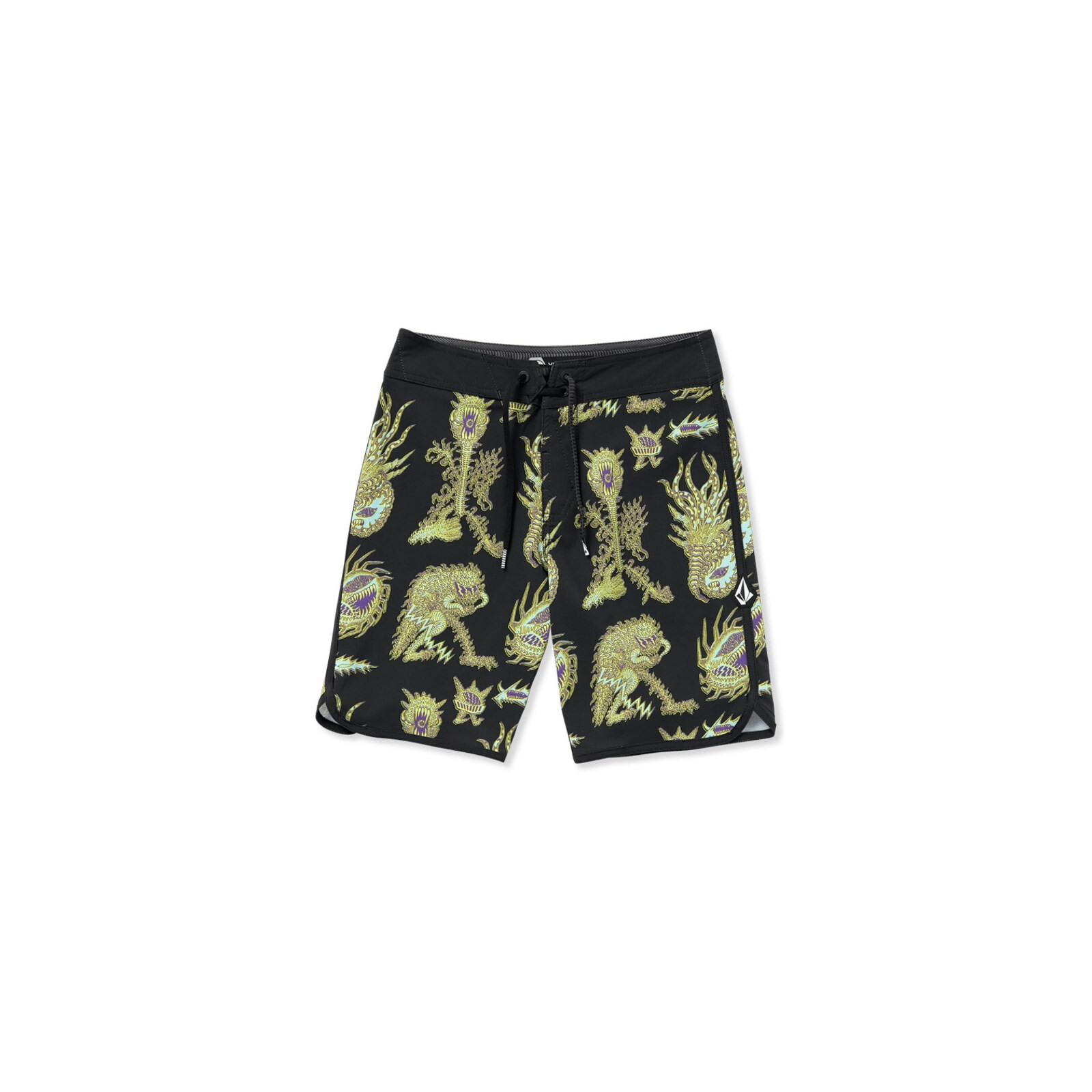 koupáky VOLCOM - Fa Tetsunori Mod Scallop (BLK) velikost: 22