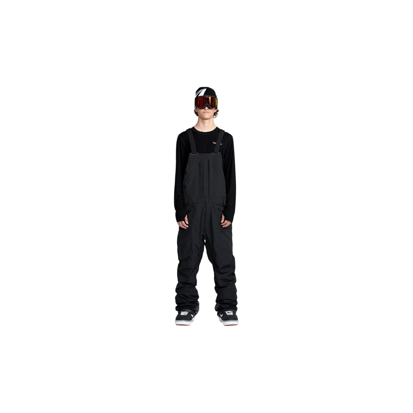 lacláče VOLCOM - Rain Gore-Tex Bib Overall (BLK)