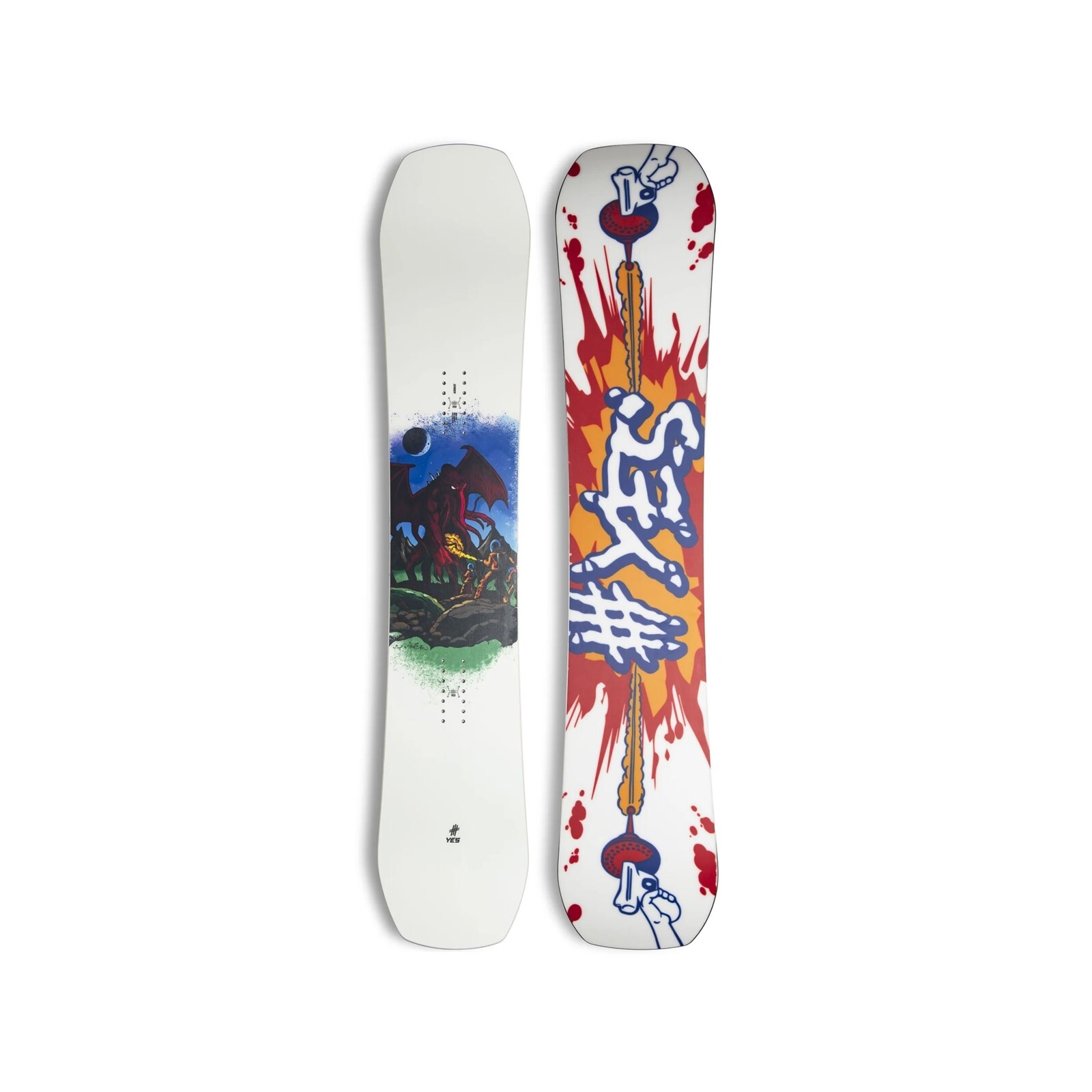 snowboard YES - Sender White (MULTI) velikost: 155