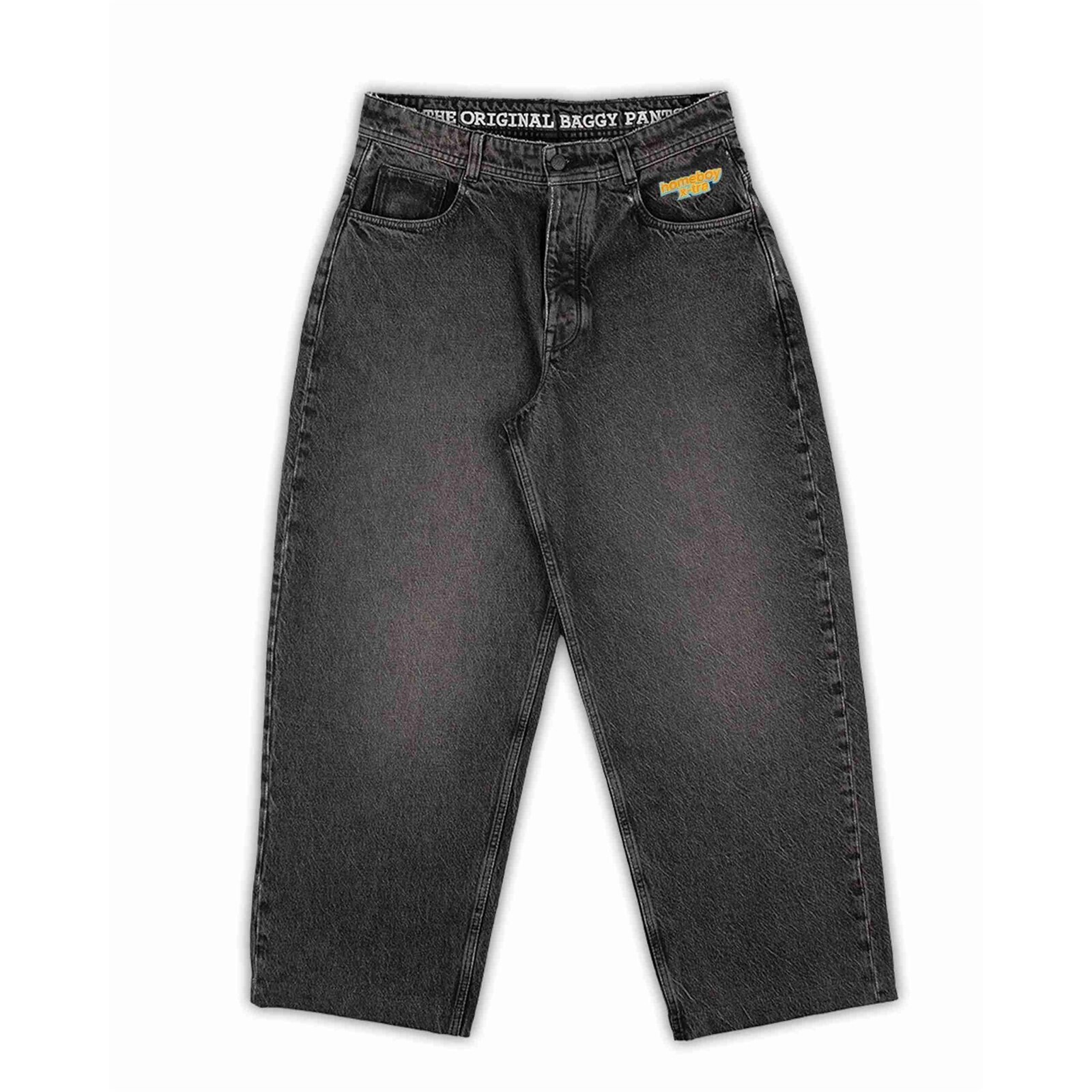 kalhoty HOMEBOY - X-Tra Monster Vintage Denim Vintage Black (87) velikost: 34/34