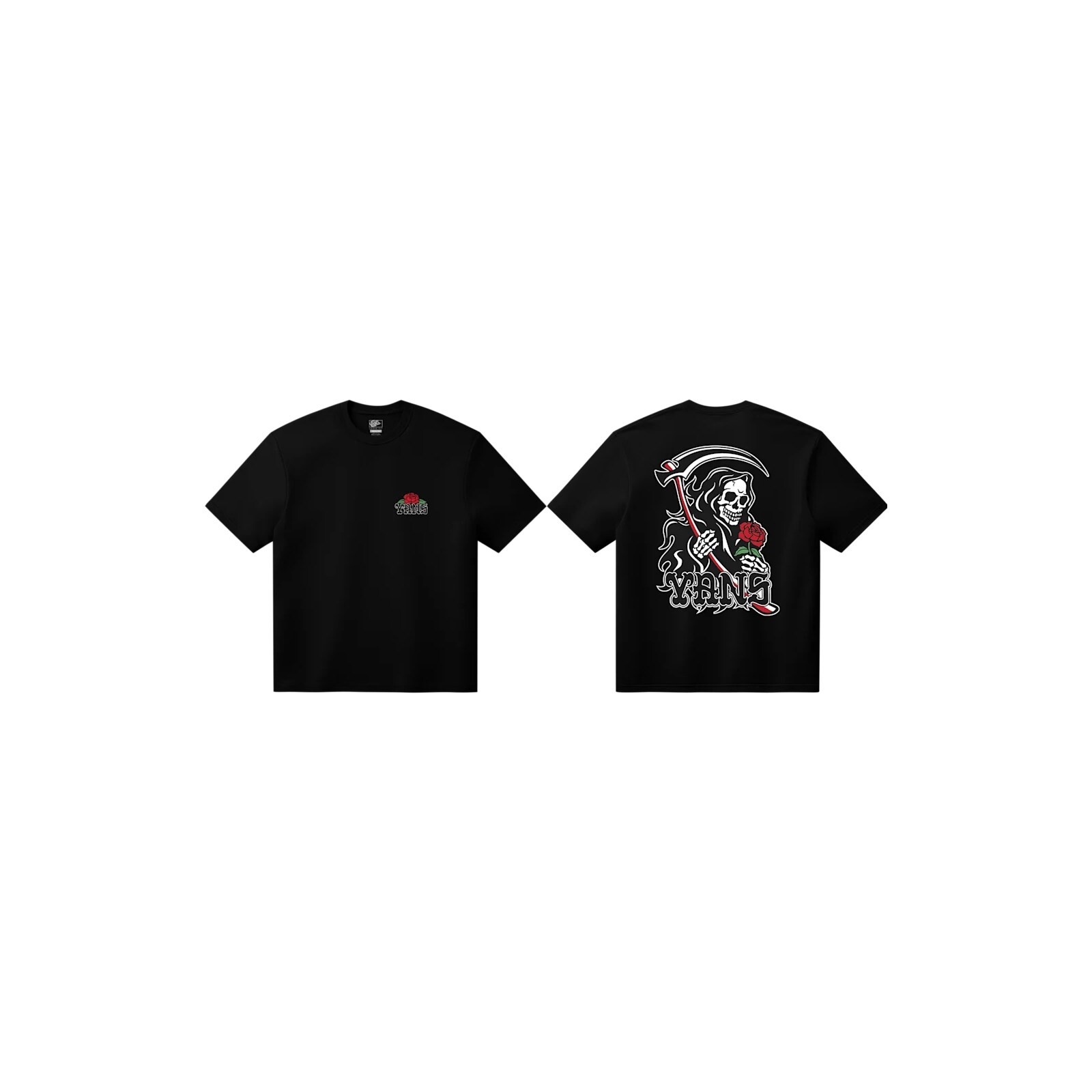 triko VANS - So Long Reaper Ss Tee Black (BLK) velikost: L