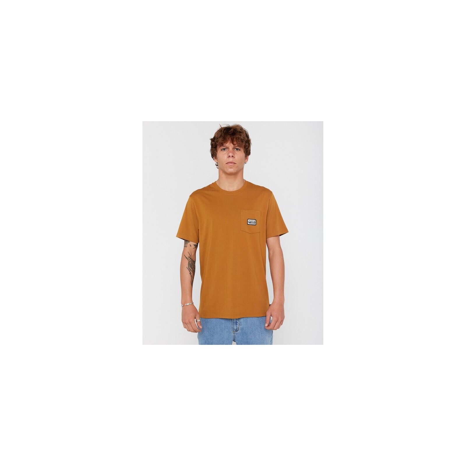 triko RIP CURL - Sportline Badge Ss Tee Bronze (3150) velikost: L